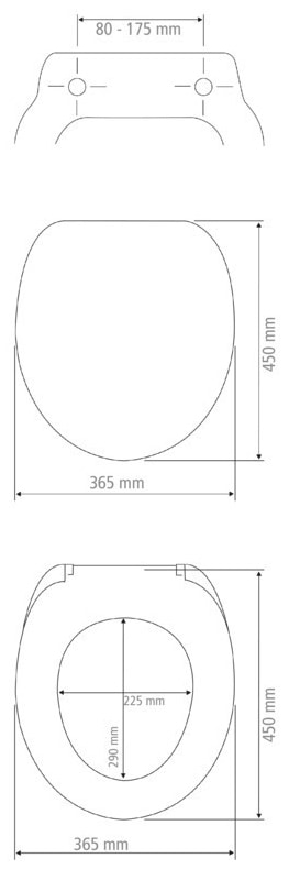 WENKO WC-Sitz »Infinity«, mit Softclose, aus Thermoplast