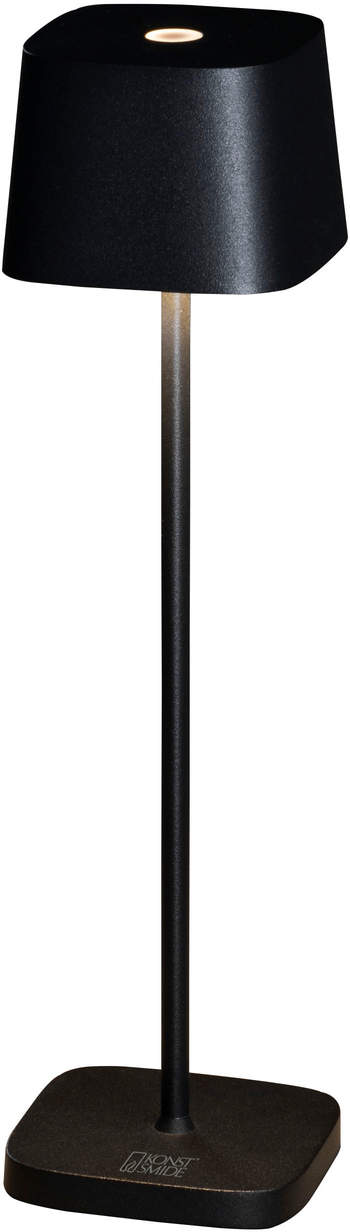 KONSTSMIDE LED Tischleuchte »Capri-Mini«, Leuchtmittel LED-Modul | LED fest integriert, Capri-Mini USB-Tischleuchte, 2700/3000K, dimmbar, eckig