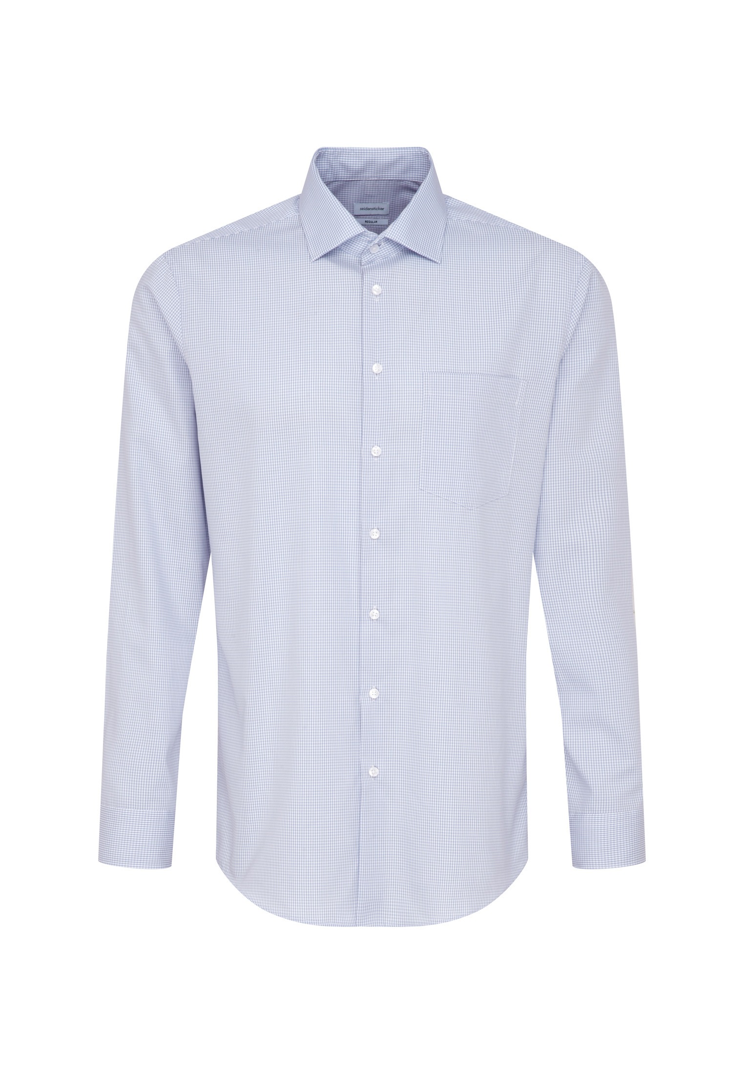 seidensticker Businesshemd »Shaped« Shaped 1/1 Kentkragen Karo