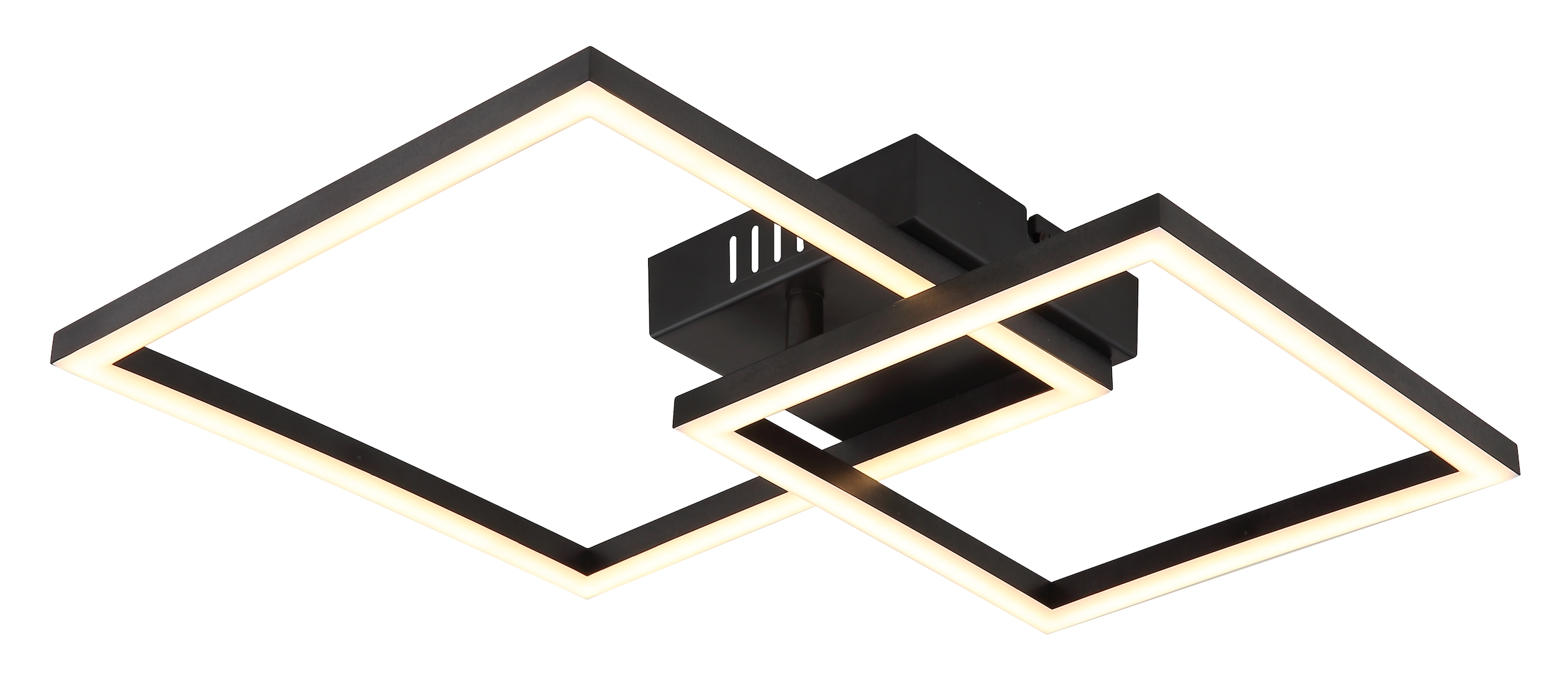 GLOBO LIGHTING LED Deckenleuchte »TYLER« LED-Modul Warmweiß Deckenlampe/Wohnzimmer/Schlafzimmer/modern