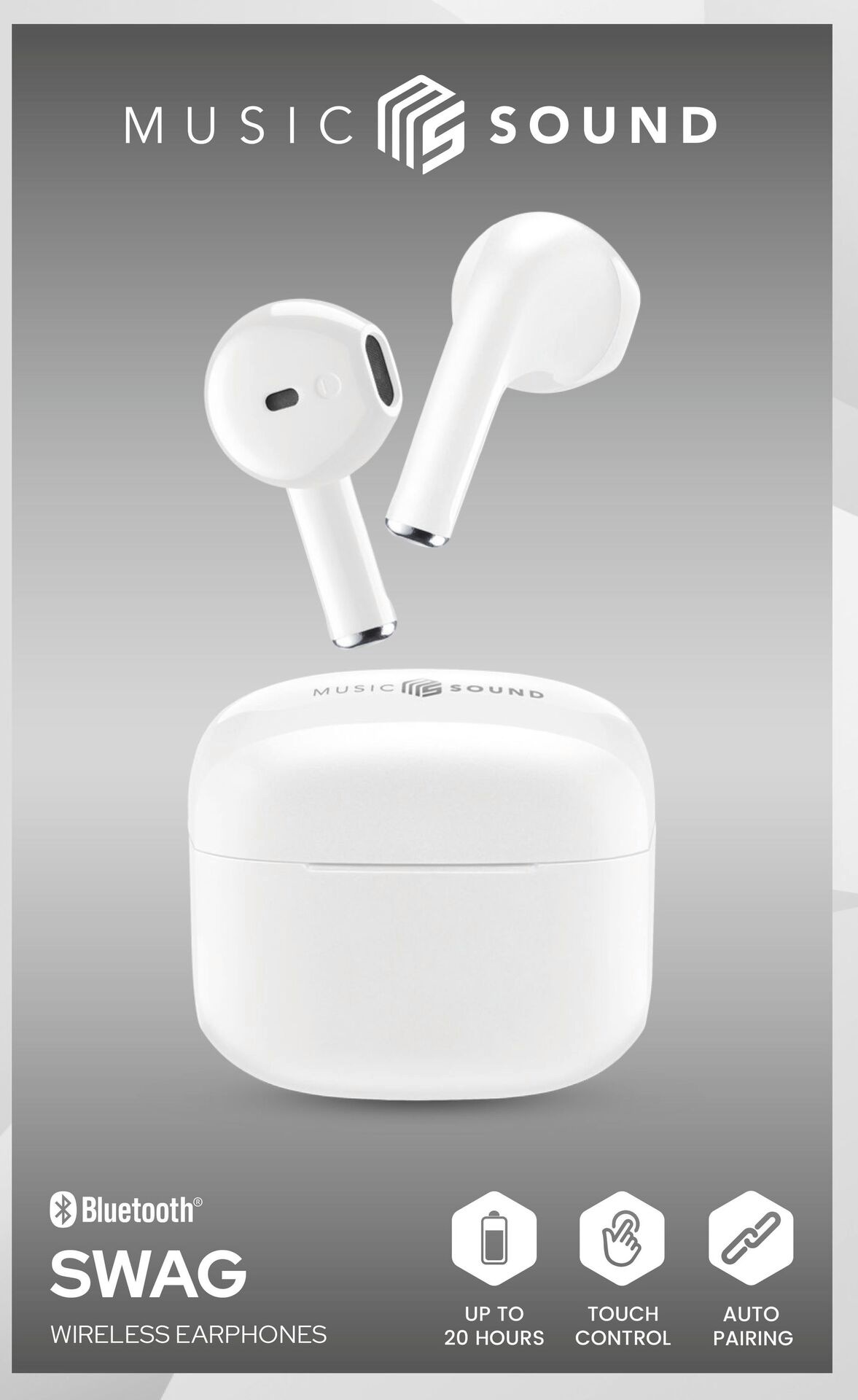 Cellularline wireless In-Ear-Kopfhörer »SWAG BT Kopfhörer MS«