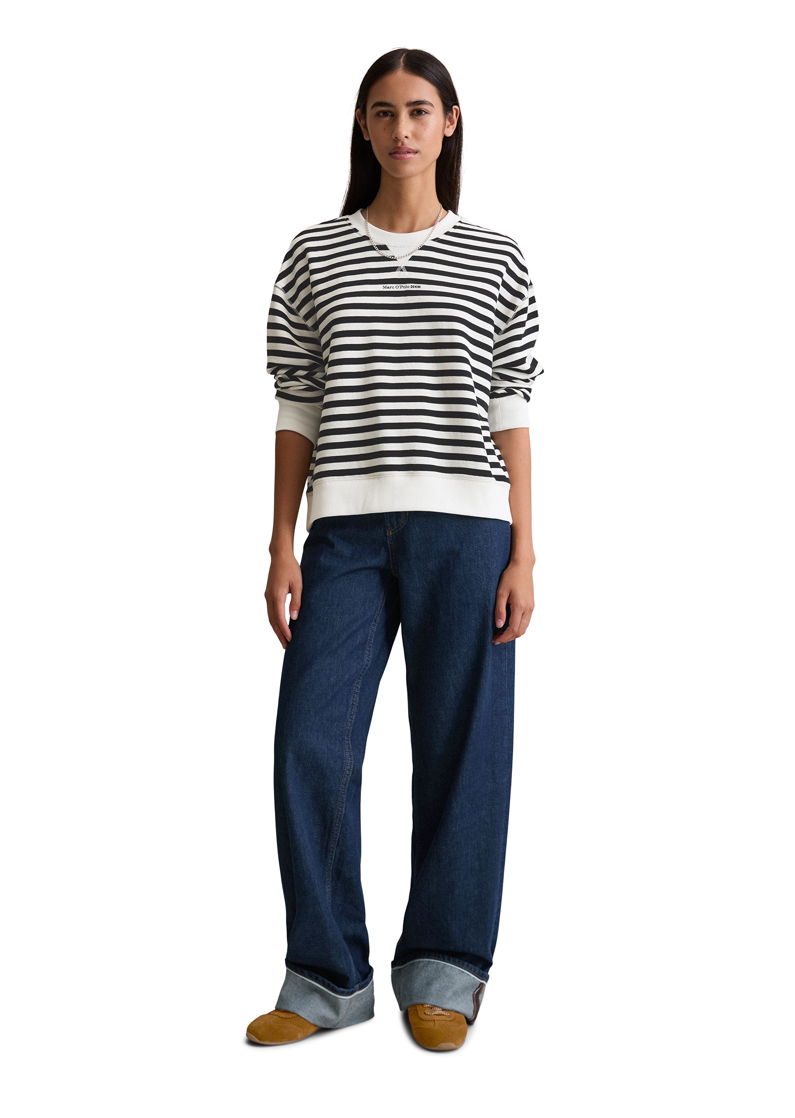 Marc O'Polo DENIM Sweatshirt , Gestreift, relaxed fit
