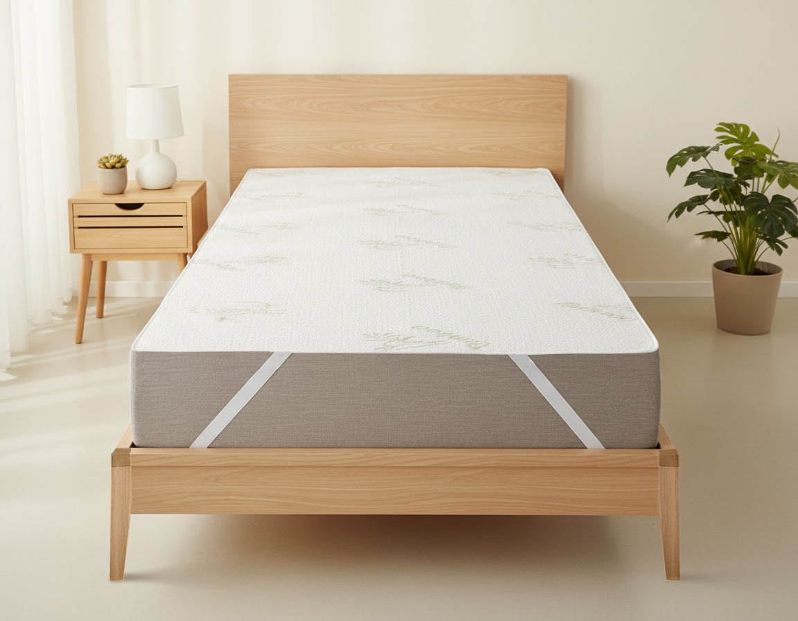 my home Matratzenauflage »Bambussy,Auflage 90x200 cm, 140x200 cm und weiteren Größen,wasserdicht« (Inkontinenz), Allergiker geeignet (Hausstauballergiker), atmungsaktiv