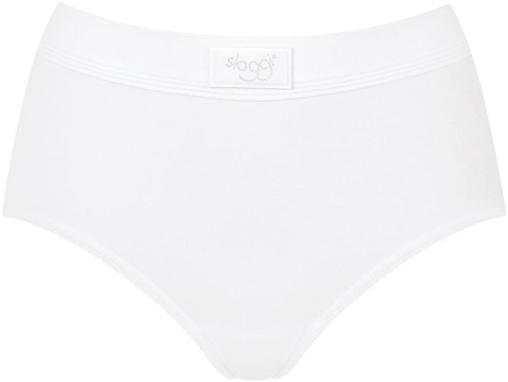 sloggi Maxislip »Double Comfort« 2er Pack,  Baumwollmix, elastisch, weich, sportlicher Look, atmungsaktiv