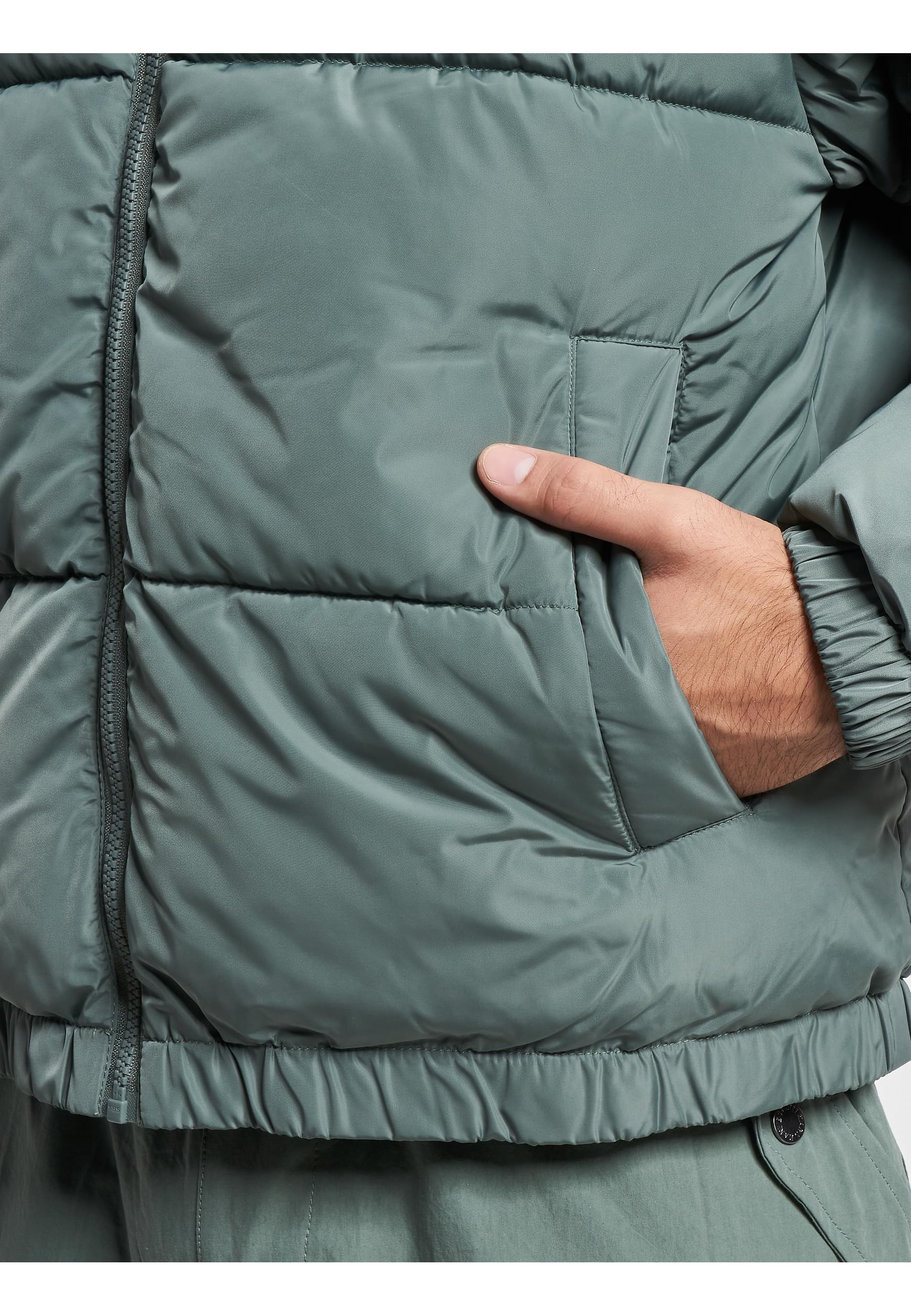 Karl Kani Winterjacke »Karl Kani Herren KM233-052-1 KK Chest Signature Puffer Jacket« 1 Stk. tlg. ohne Kapuze