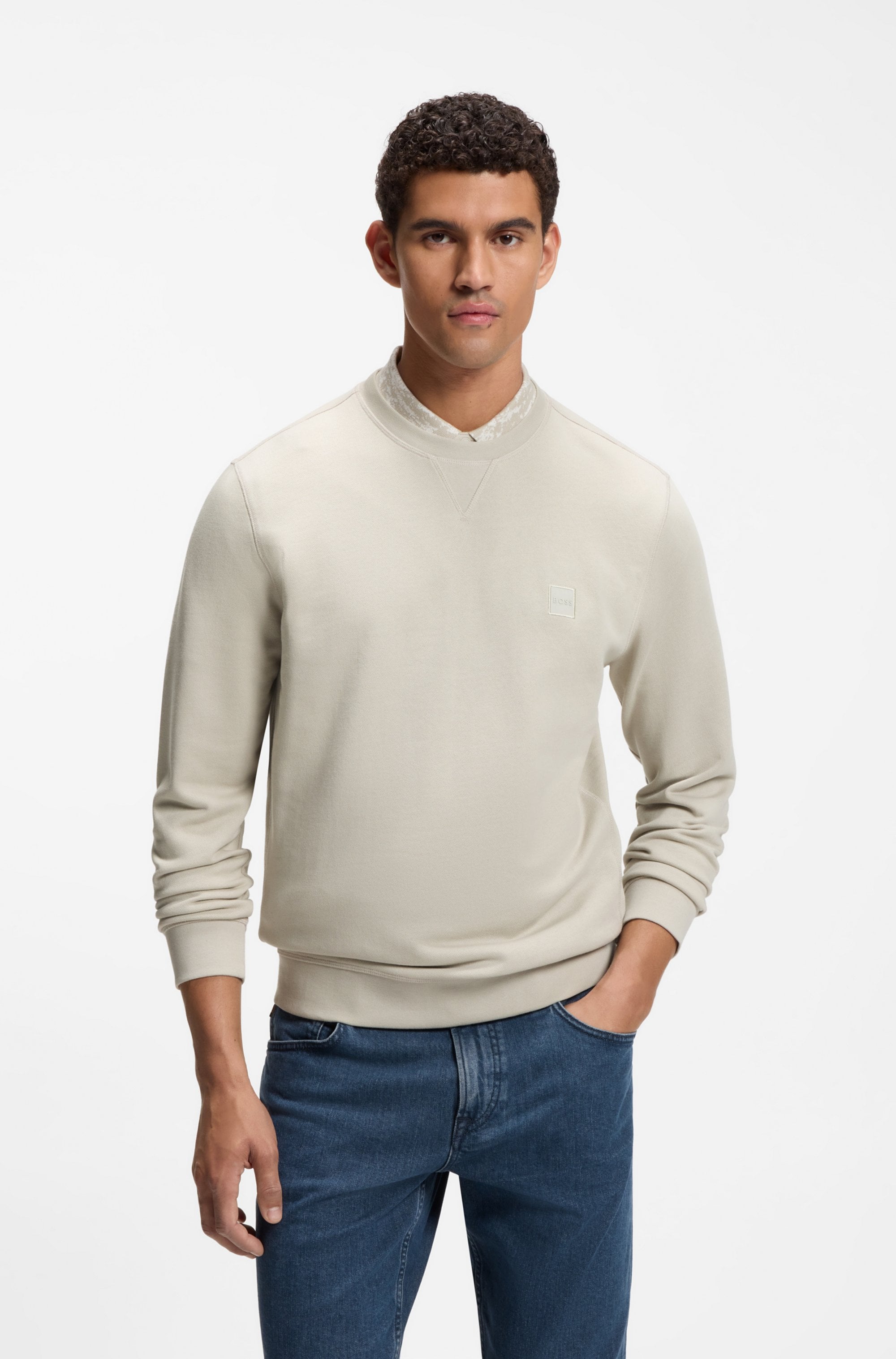 BOSS ORANGE Sweatshirt »Westart«, mit BOSS Logopatch

