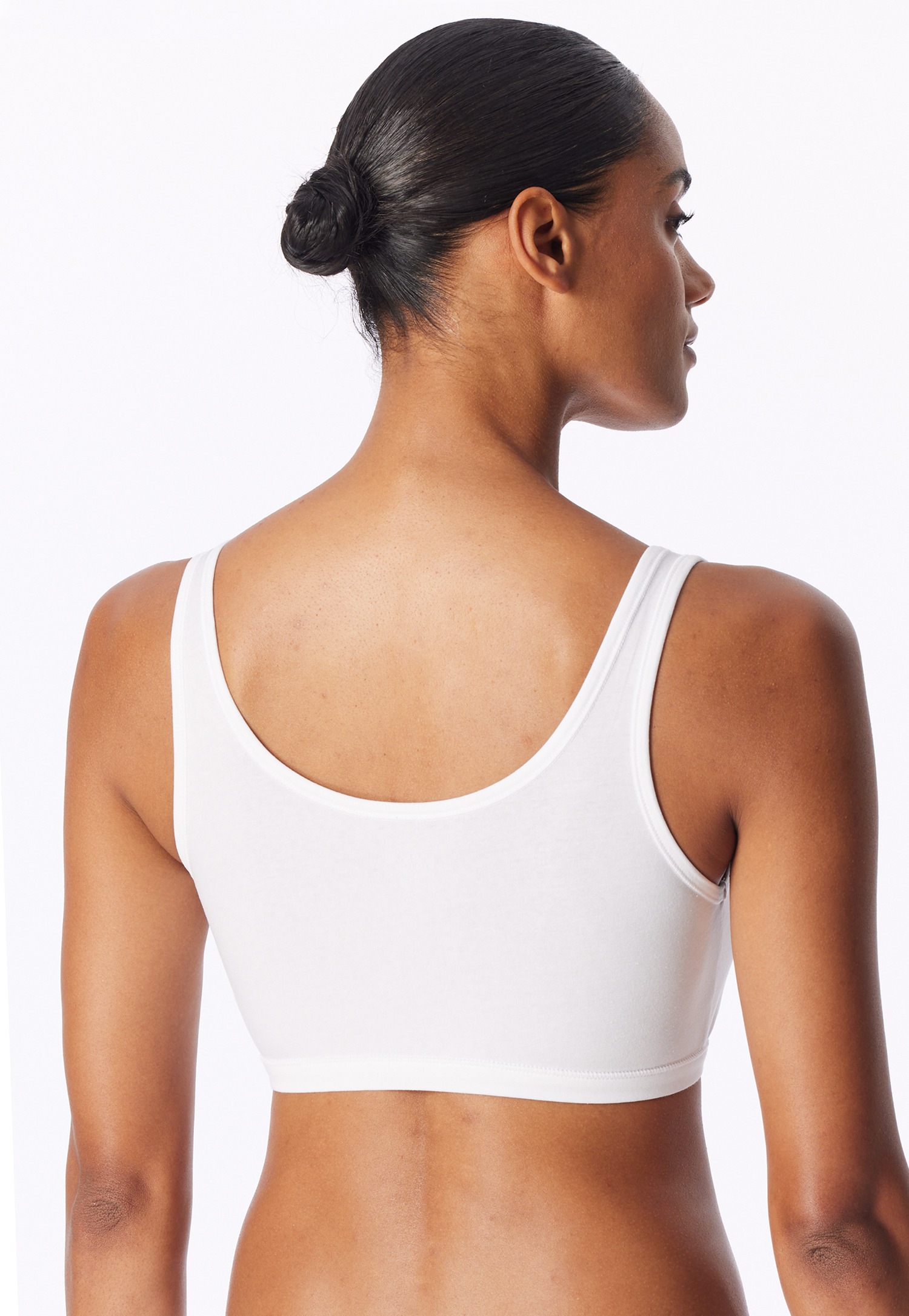 uncover by SCHIESSER Bustier »Uncover Cotton« breite Träger, Cotton-Mix, elastisch, soft