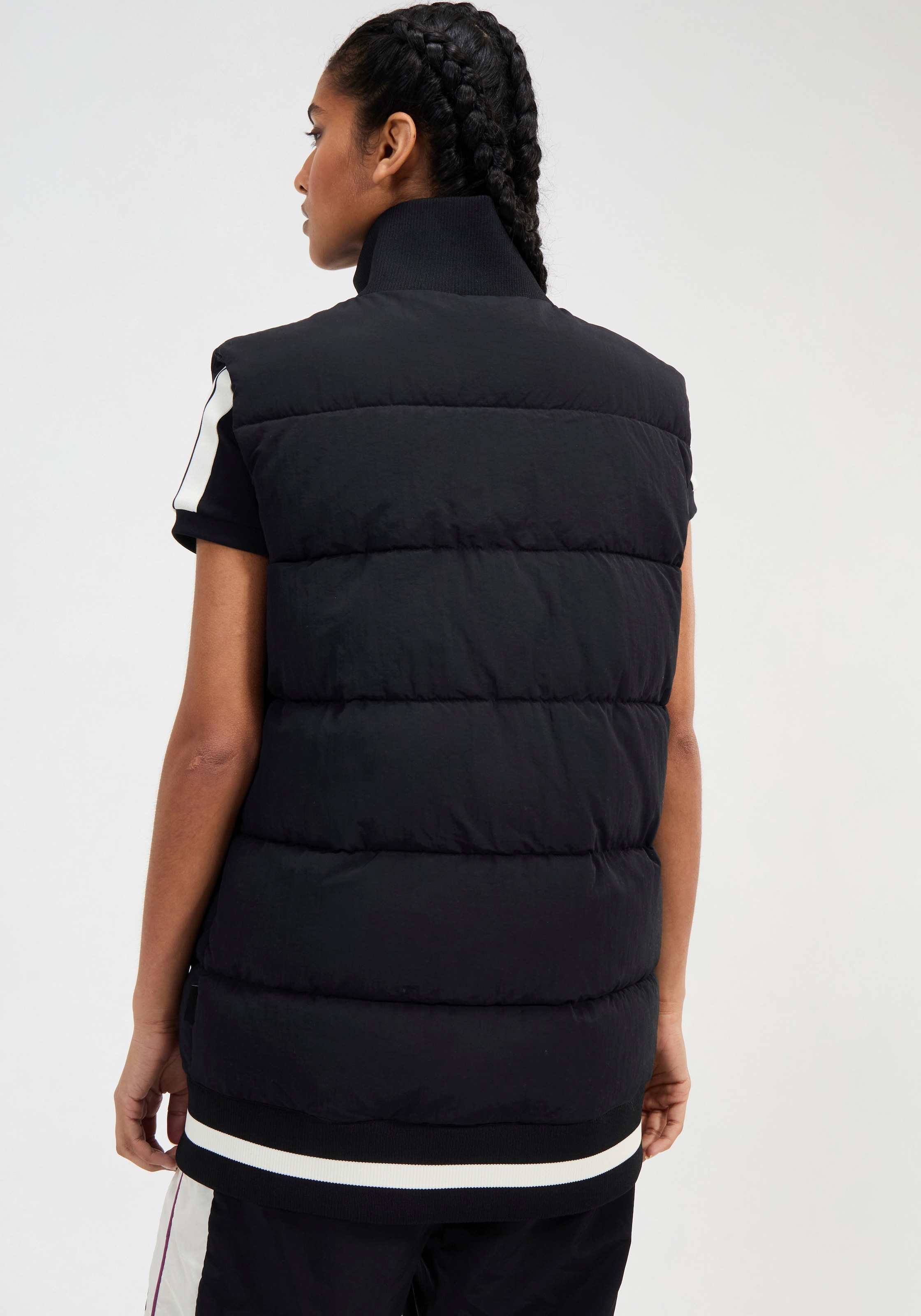 Ellesse Steppweste »MATSSON GILET« mit hohem Stehkragen, aus Polyamid