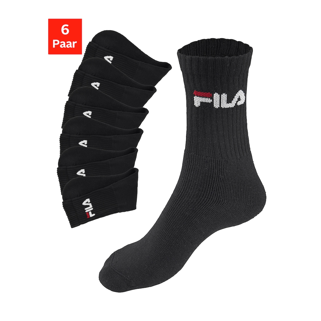 Fila Tennissocken, (6 Paar)