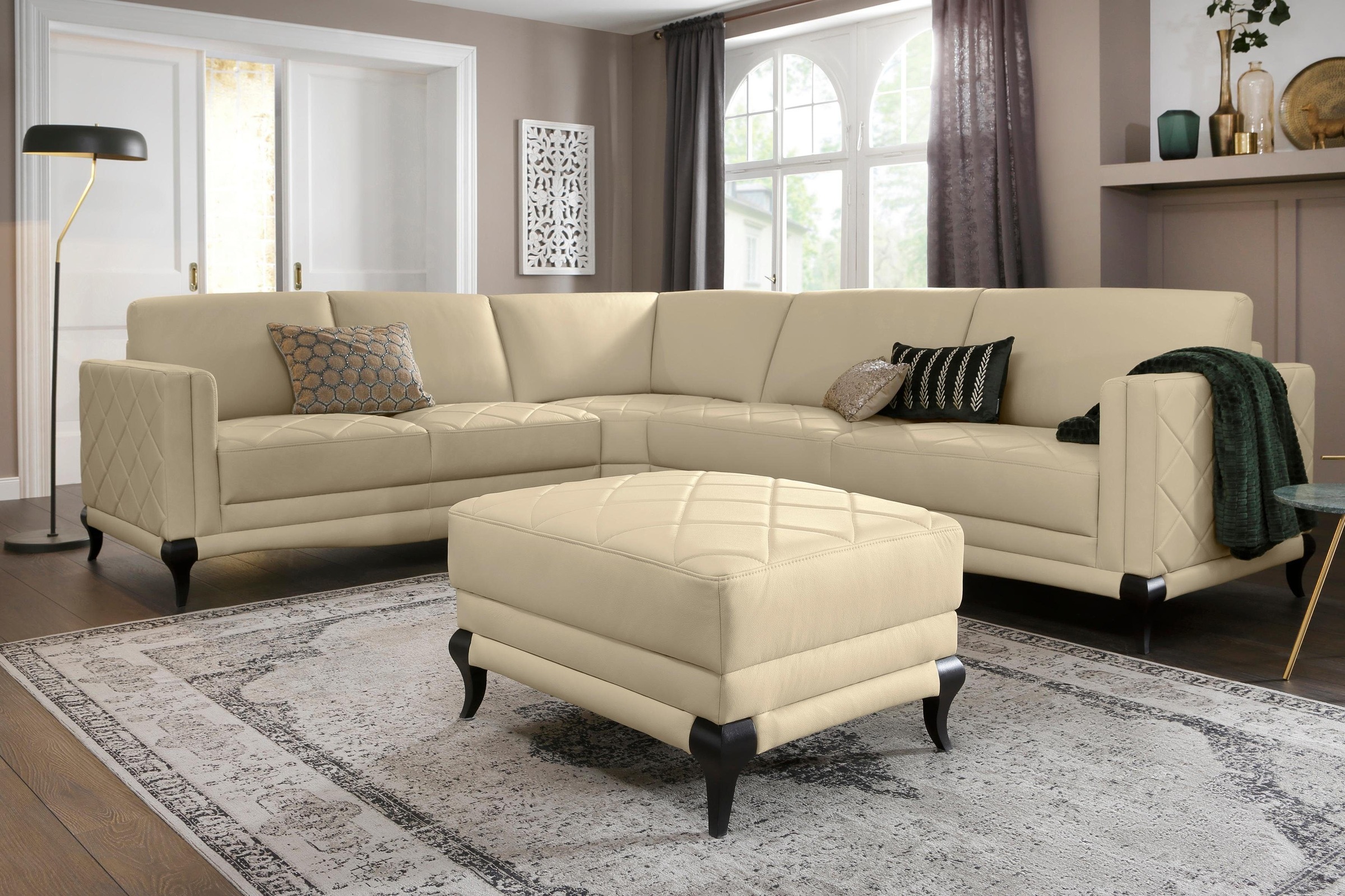 Home affaire Hocker »Brahms«, mit Stauraumfach