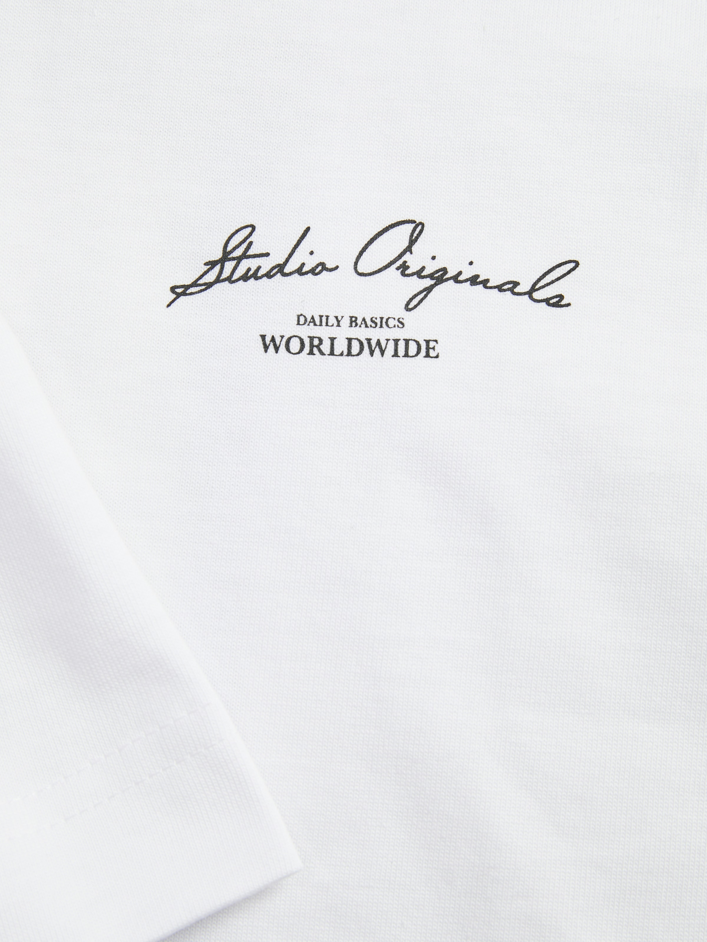 Jack & Jones T-Shirt »JORISLINGTON BACK TEE SS CREW NECK SN«
