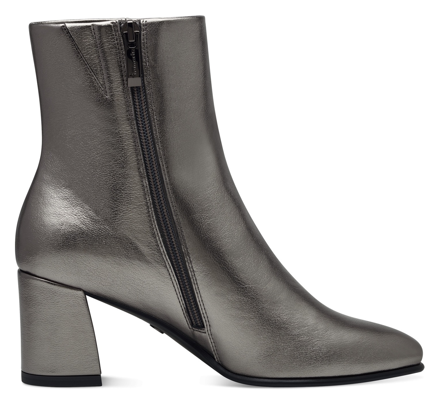 Tamaris Stiefelette, Blockabsatz, Businessschuh, Festtagssschuh mit überzogenem Absatz