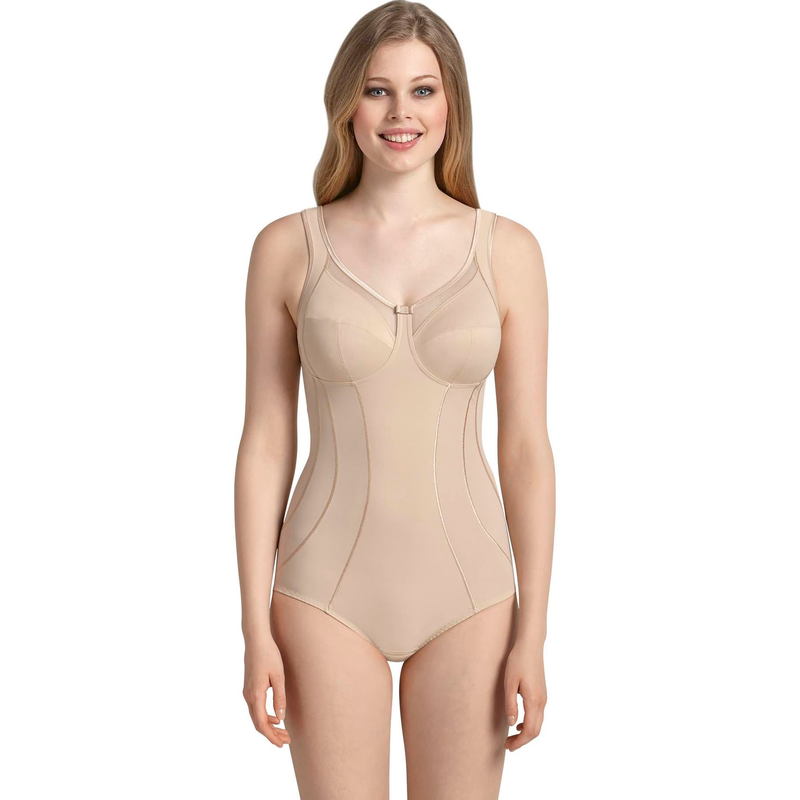 ANITA SINCE 1886 Miederbody »Clara« ohne Bügel, gefütterte Cups, figurformend, feminin, Polyamidmix sand 95 - Cup F Cup F 95 Miederbody von Anita...
