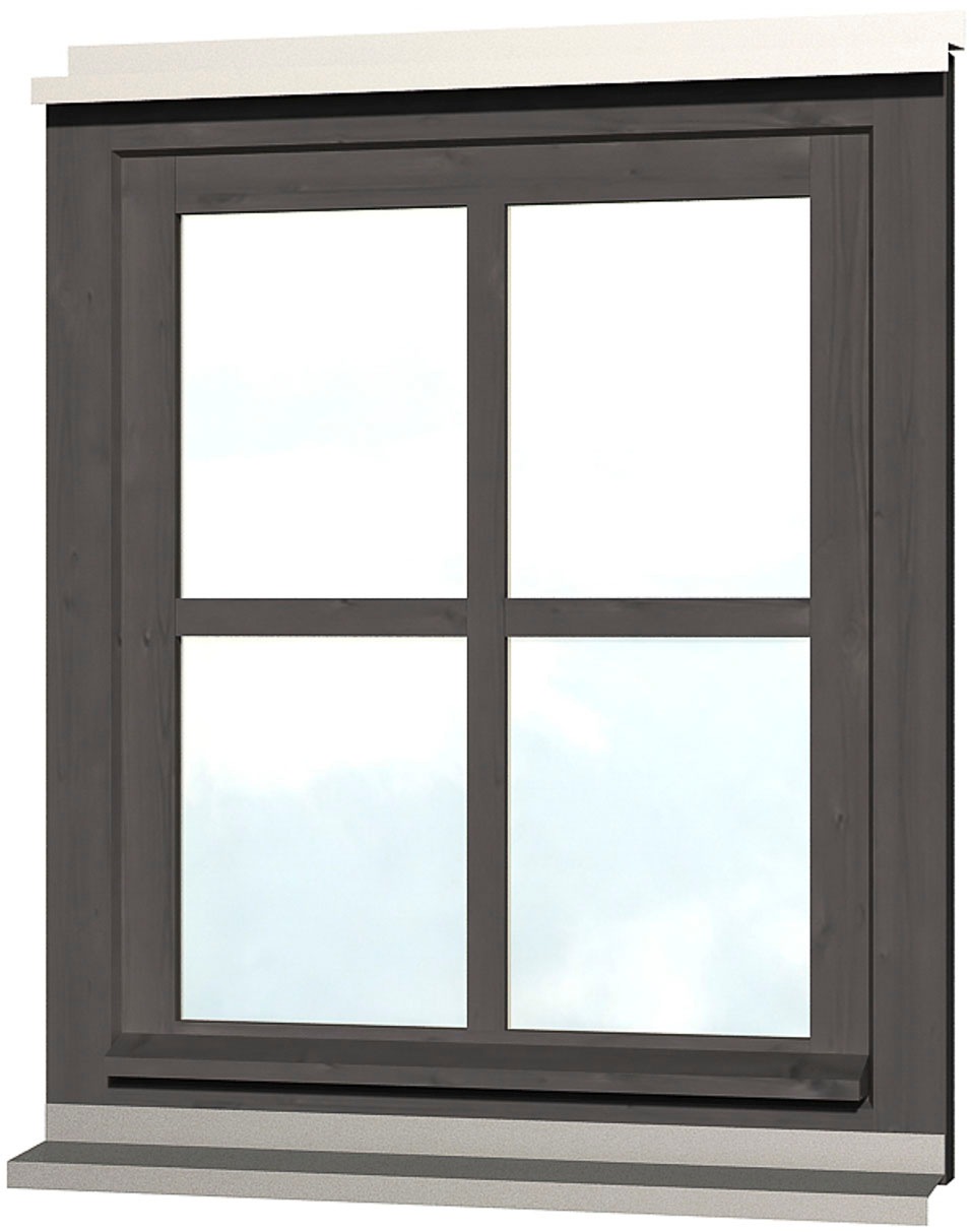 Skanholz Fenster »Einzelfenster«, für Carports, 69,1 x 82,1 cm