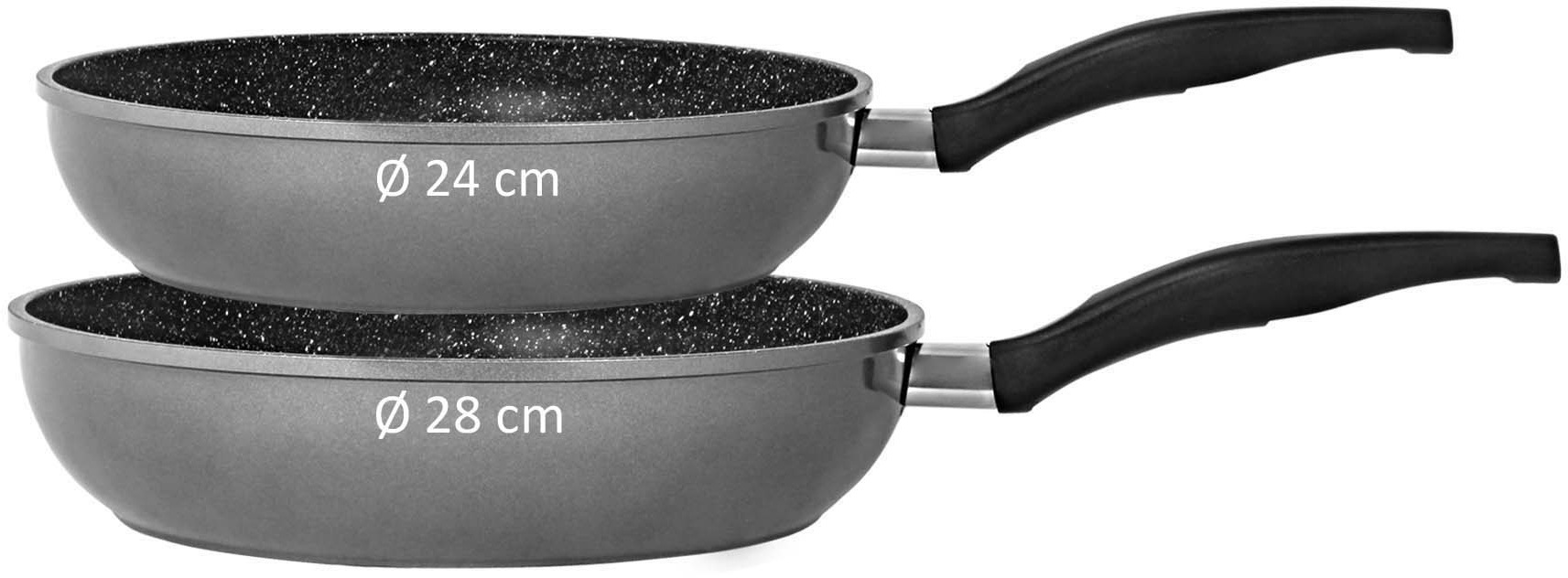 STONELINE Schmorpfanne Aluminium 1 Stk. tlg. Induktion günstig online kaufen