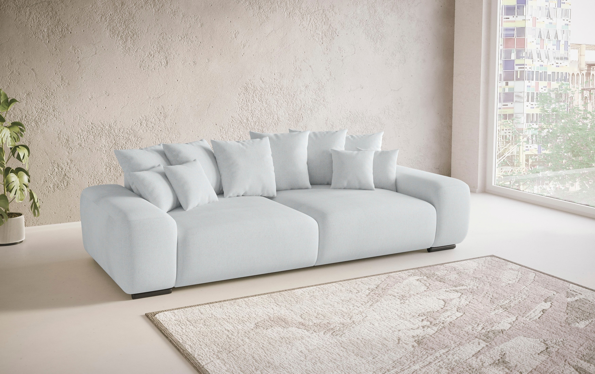 Mr. Couch Big-Sofa »Sundance, B/T 302/137 cm«, Dauerschläfer