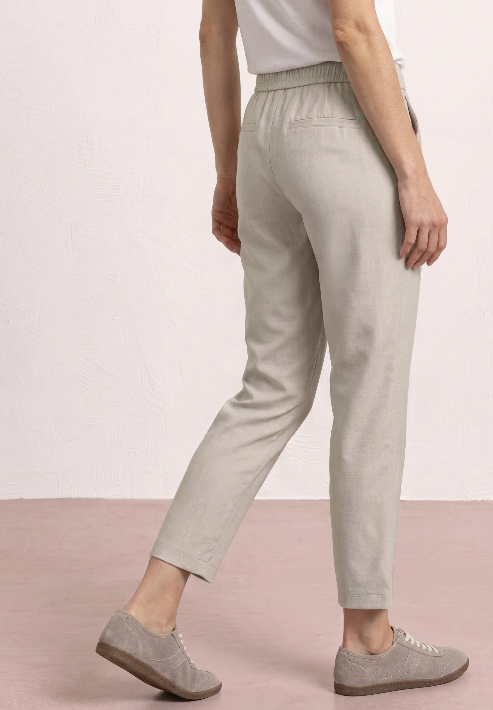 STREET ONE 7/8-Hose »Style Bonny«  melierte Optik, elastischer Bund