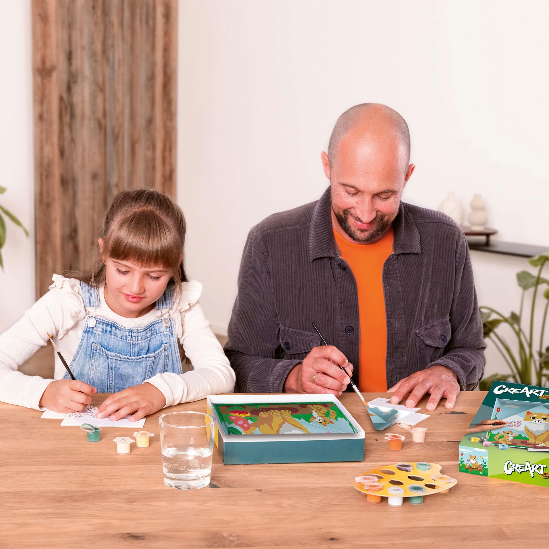 Ravensburger Malen nach Zahlen »CreArt, Do it together, Katze« Made in Europe