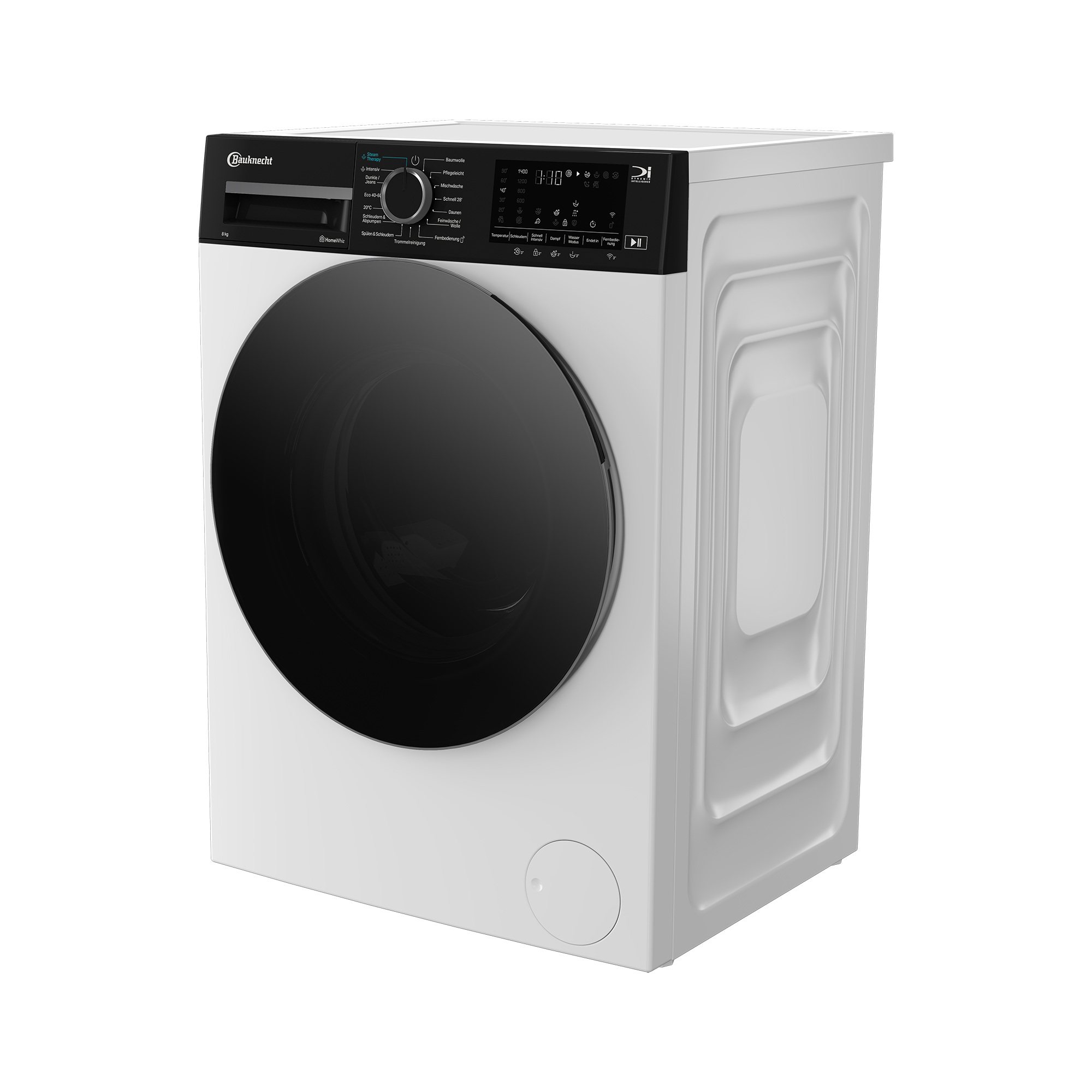 BAUKNECHT Waschmaschine »B WM Smart Eco 8A« 8 kg 1400 U/min Adaptive Wash – Intelligente Anpassung für perfekte Waschergebnisse