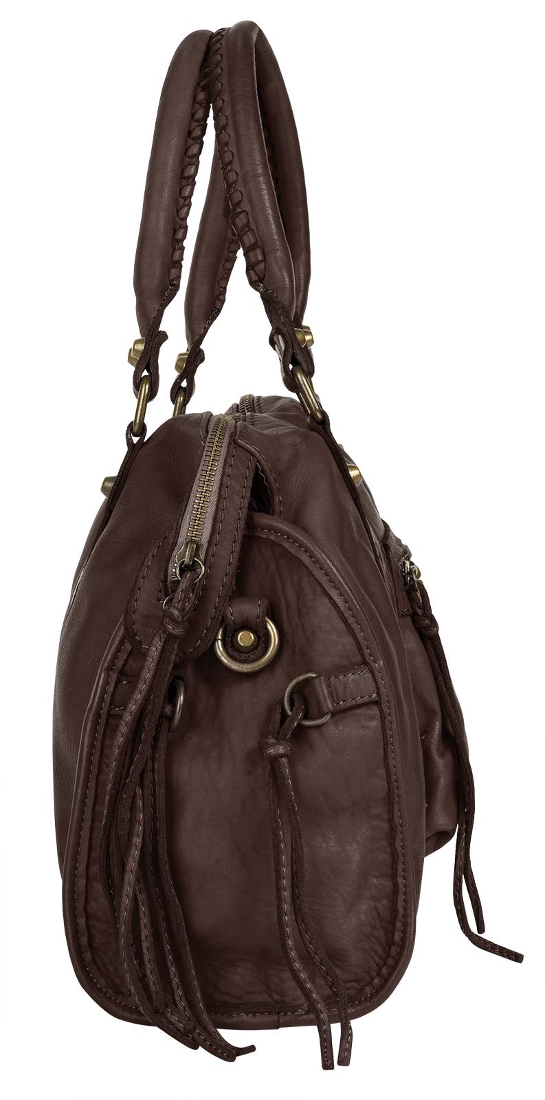 Samantha Look Shopper, echt Leder, Made in Italy