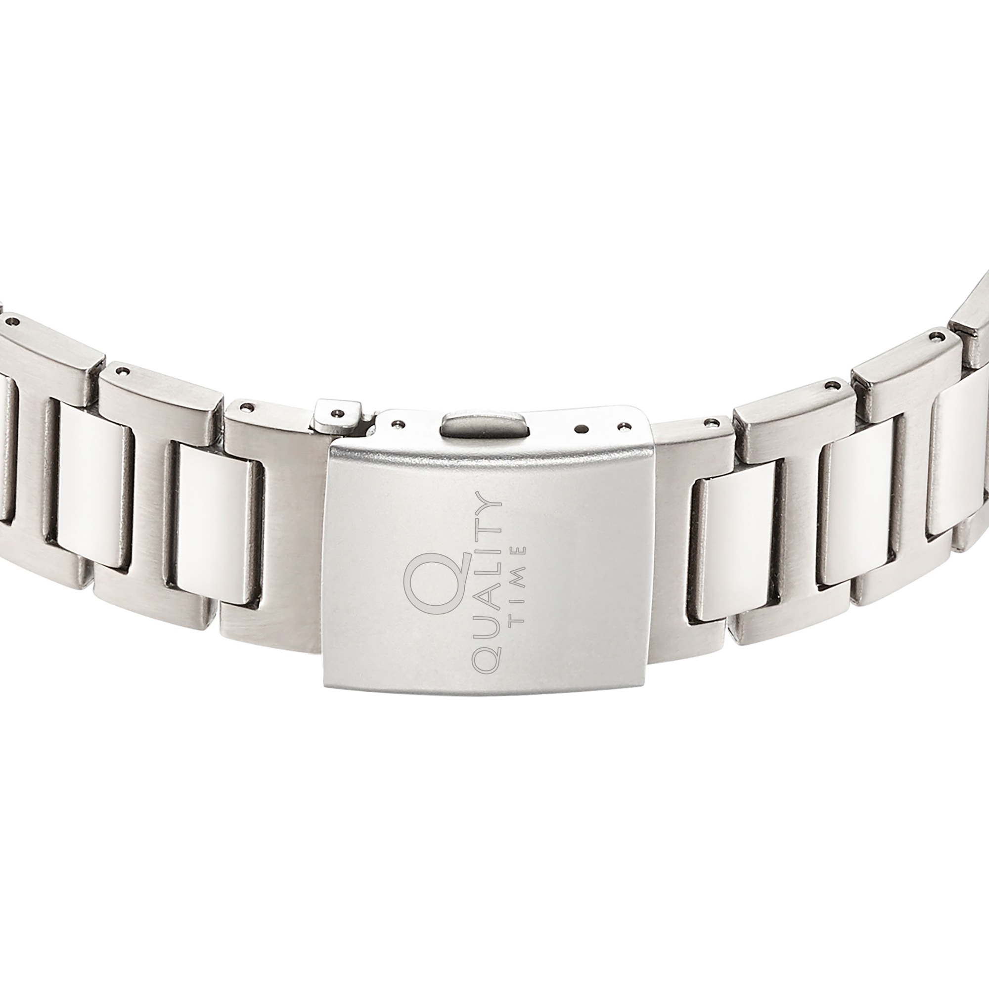 QUALITY TIME Funkuhr Armbanduhr, Solar, Herrenuhr, analog, automatischer Kalender