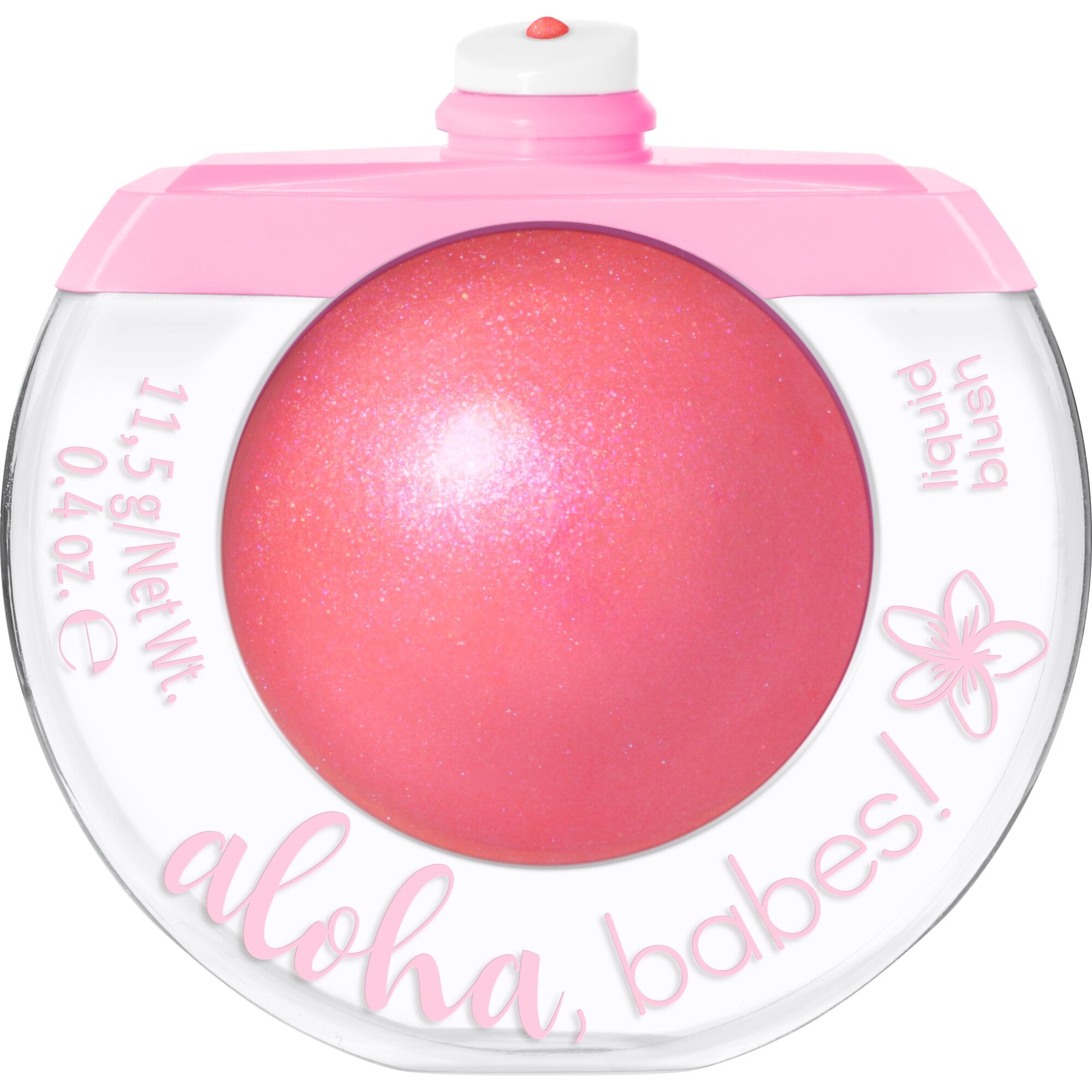 Essence Rouge »aloha, babes! liquid blush«, (Set, 3 tlg.), Flüssig, mit metallischem Goldschimmer, variable Deckkraft, vegan.