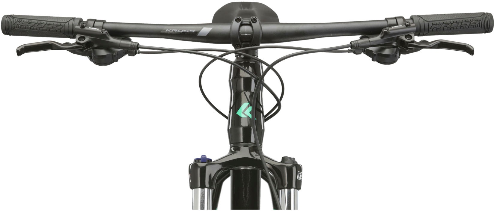 Kross Mountainbike »Hardtail Level 1.0«, 16 Gang, Shimano, ACERA M3020 Schaltwerk, Kettenschaltung