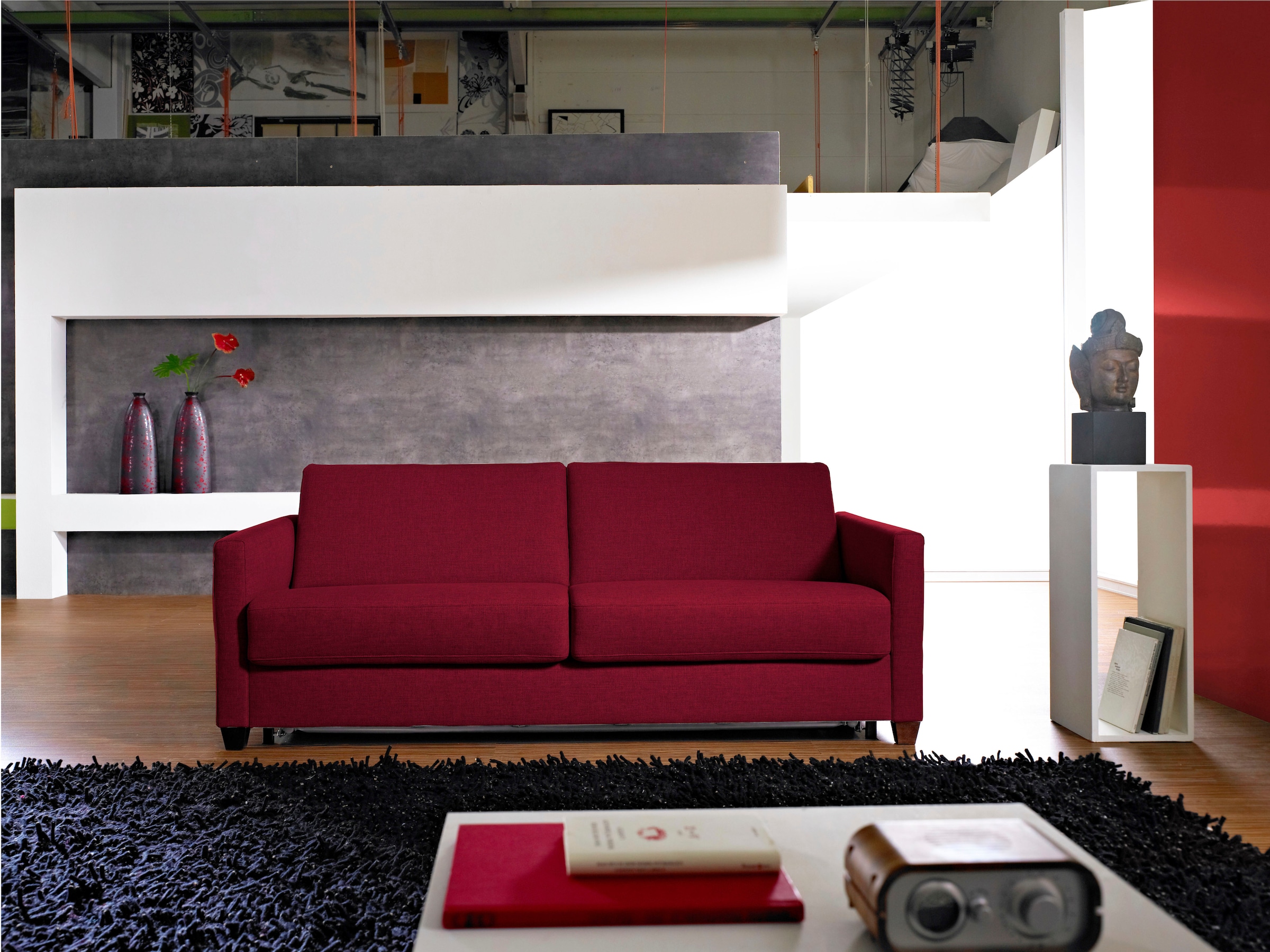 Bali Schlafsofa »Norwalk«, Dauerschlaffunktion, mit Unterfederung / Lattenr günstig online kaufen