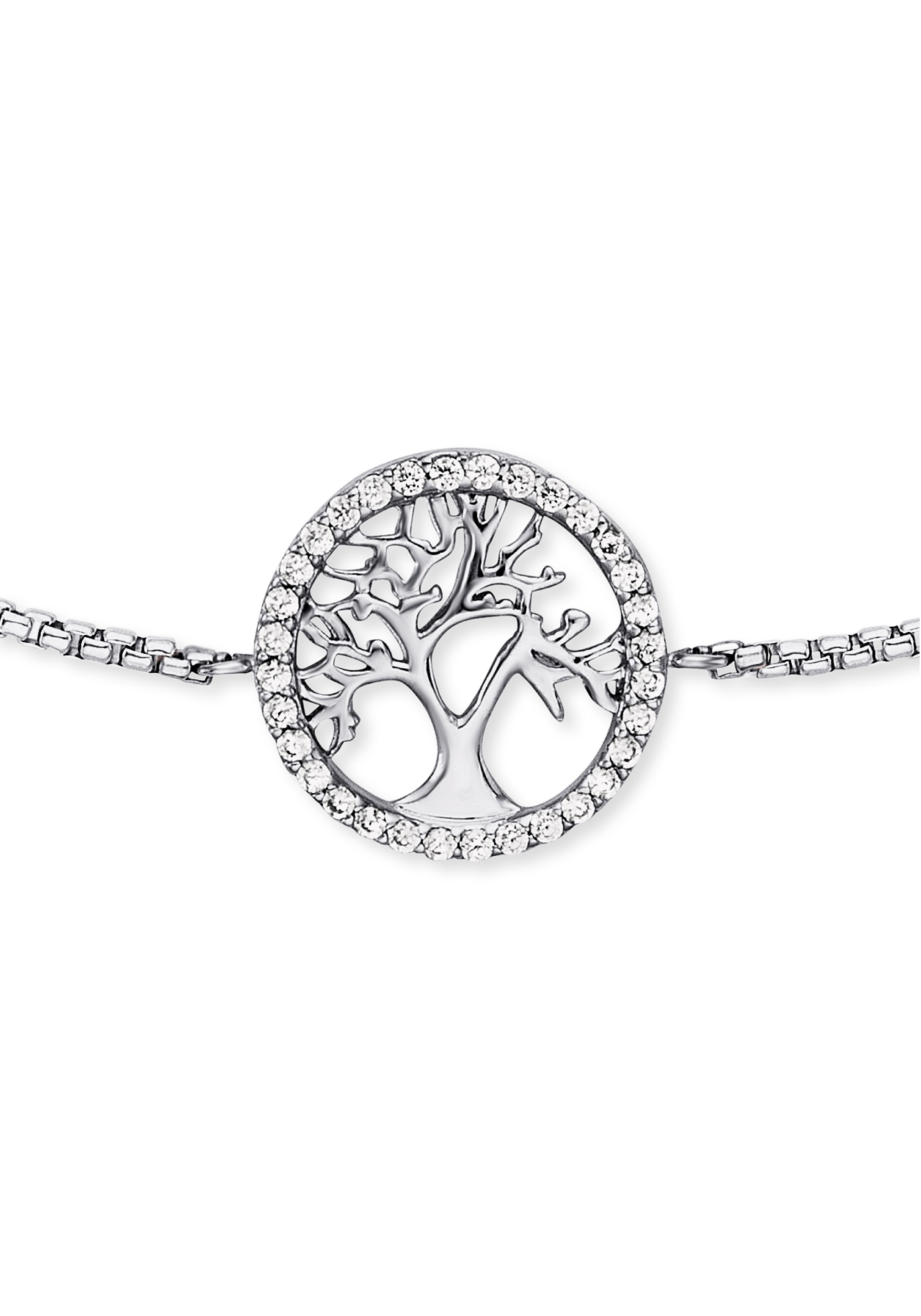 2. Bild von Engelsrufer Silberarmband »LEBENSBAUM SILBER, ERB-LILTREE-ZI«, mit Zirkonia (synth.)