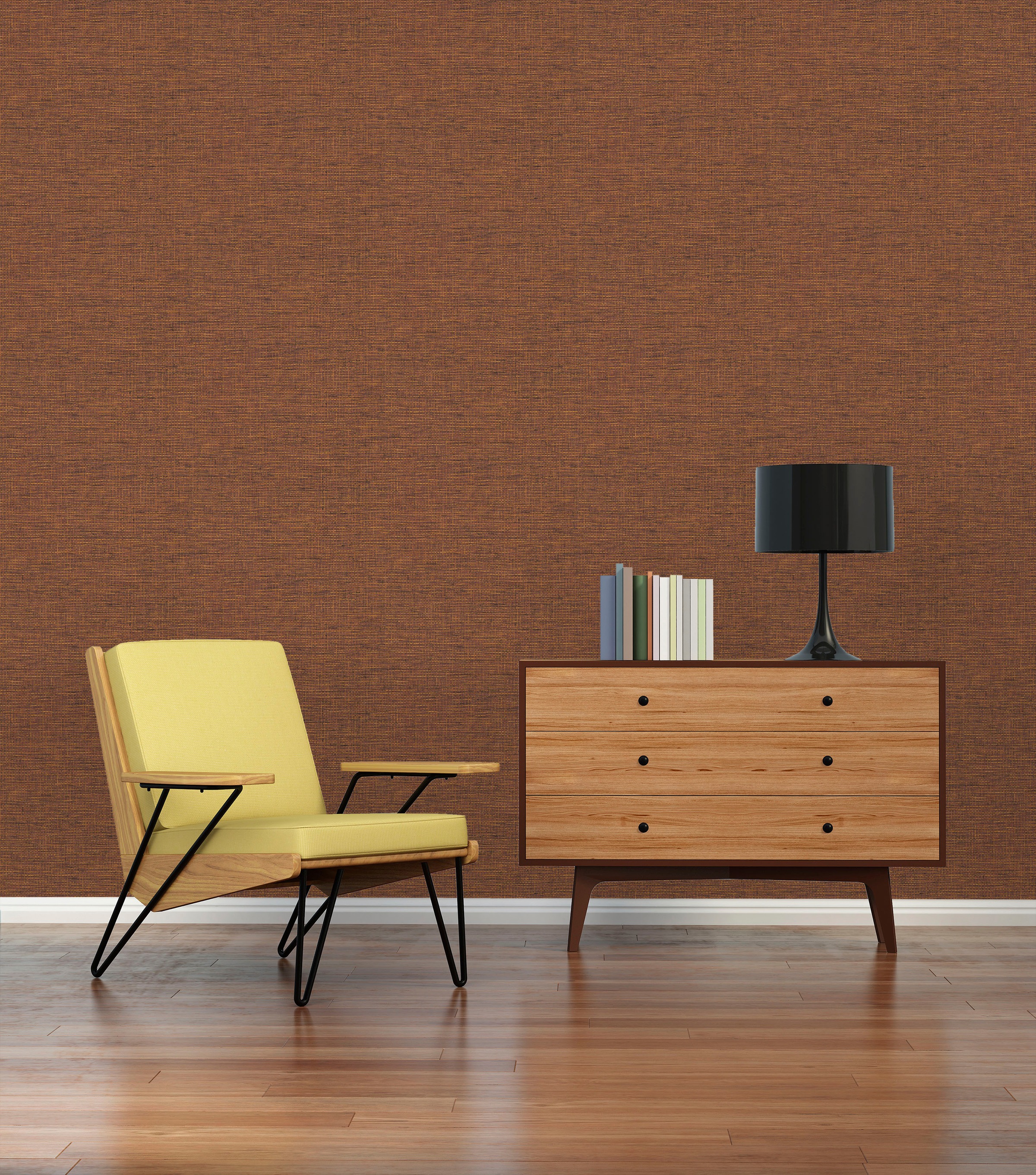 living walls Vliestapete »Desert Lodge«, Flechtoptik-Leinenoptik-Strukturmuster, Tapete Struktur Tapeten Wohnzimmer Schlafzimmer Küche Flur Design Büro