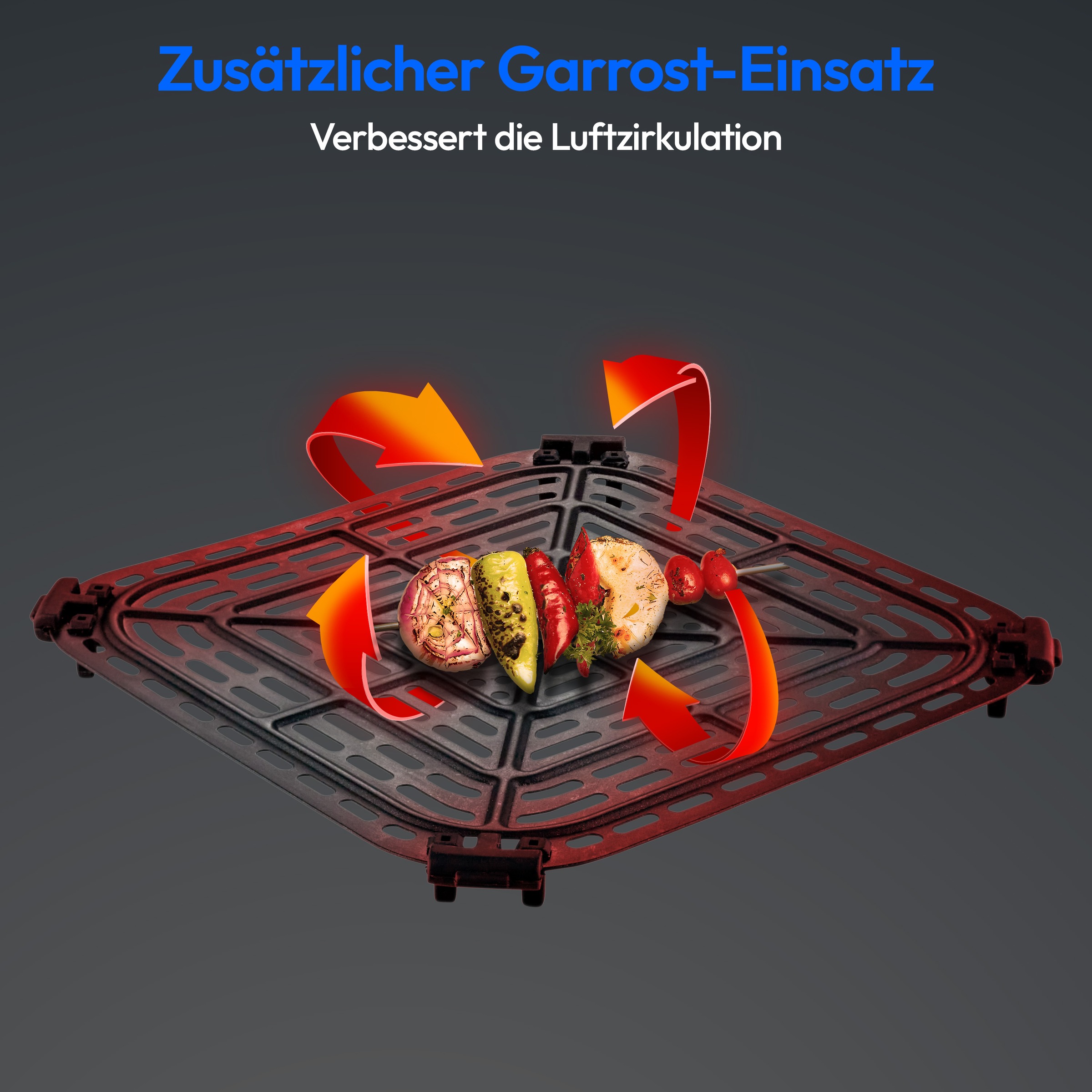 Medion® Heißluftfritteuse »X10 XL (MD 11780), 5 L, 10 Automatikprogramme, Wassersprayfunktion«, 1500 W, Temperatur einstellbar 80 - 230 °C, ILAG Beschichtung, Timer