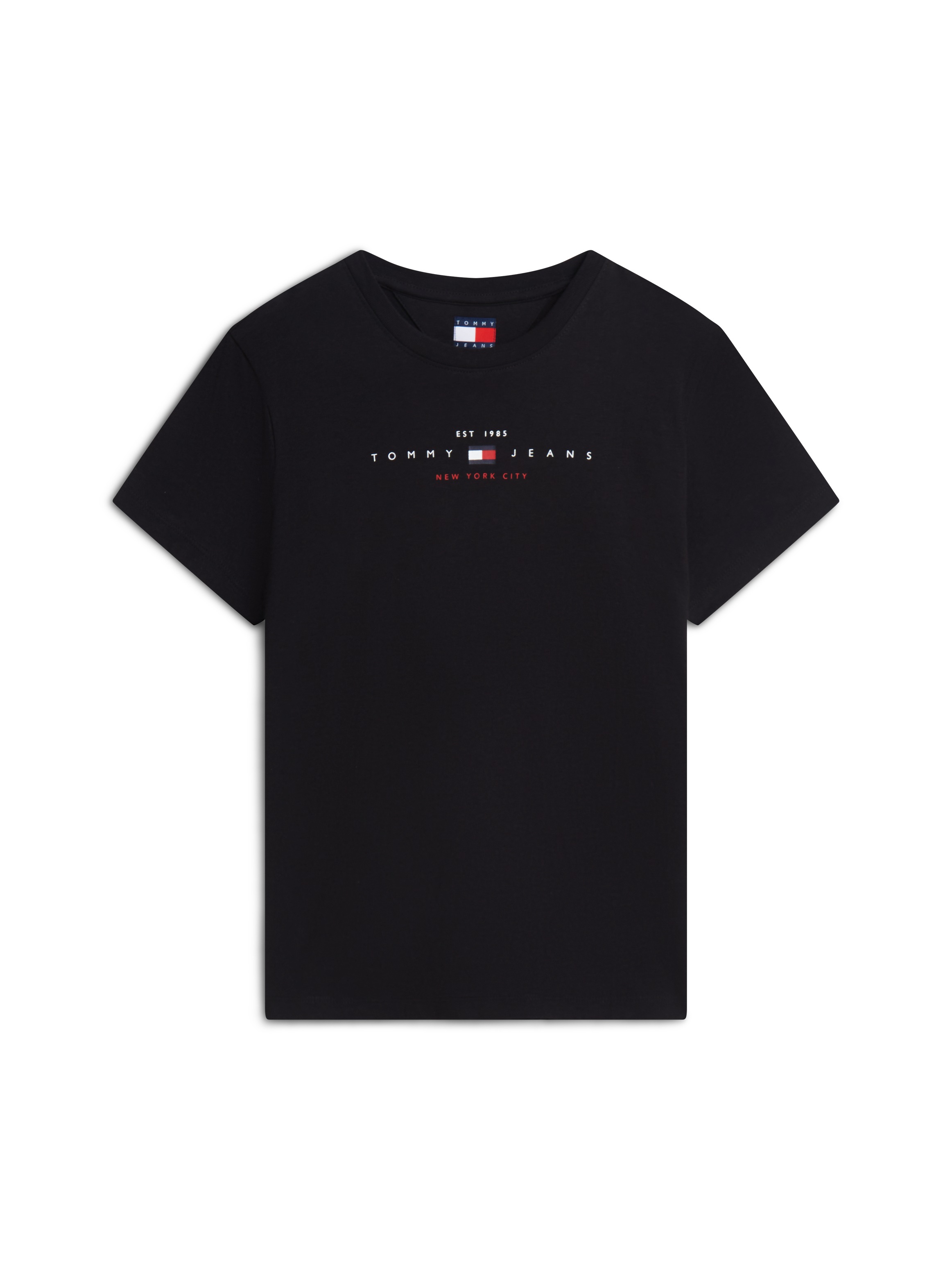 Tommy Jeans Kurzarmshirt »TJW REG US LINEAR SS TEE« Baumwollmischung, regular fit, Logo