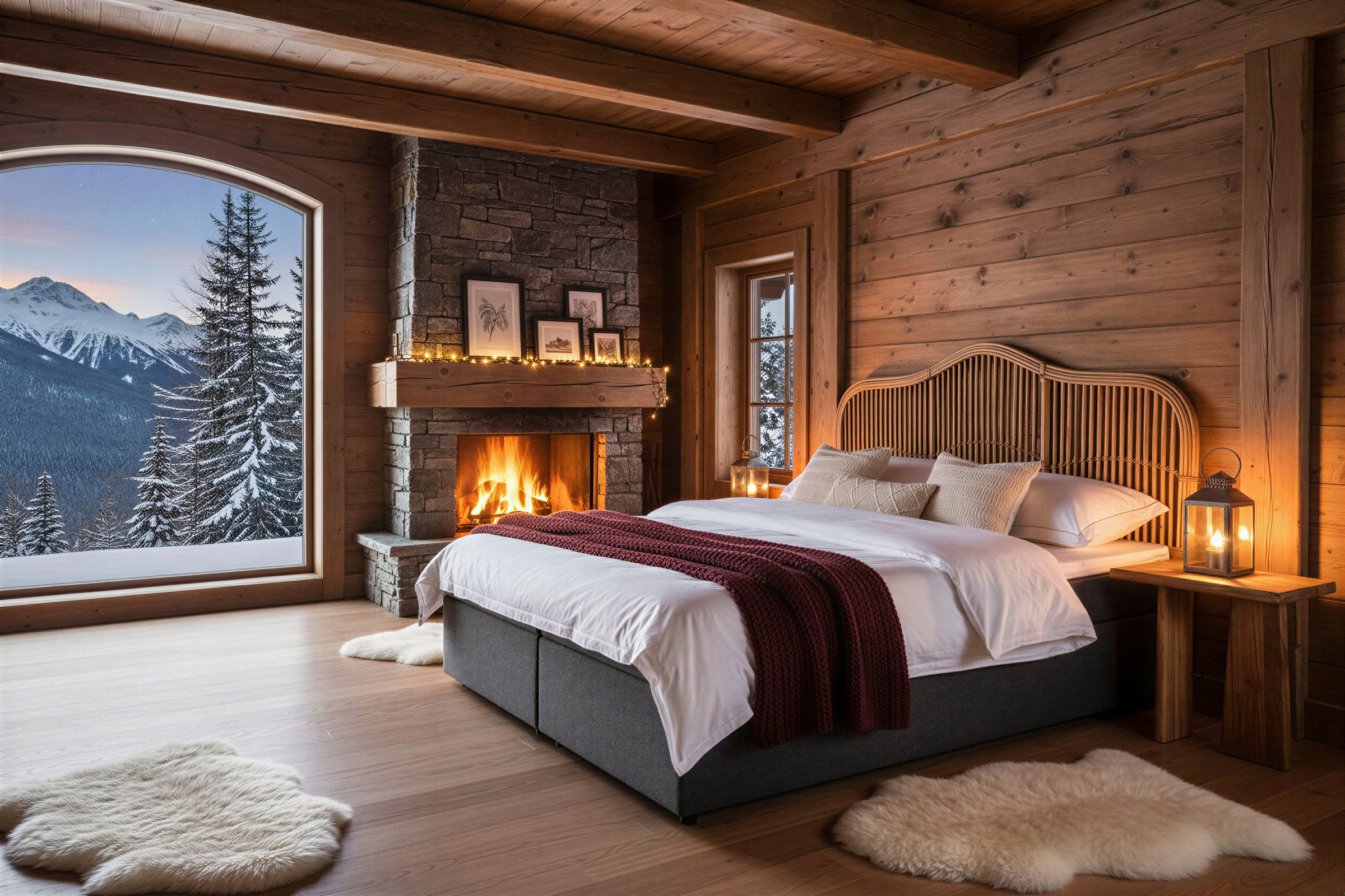 SIT Boxspringbett Mit Rattan-Kopfteil günstig online kaufen