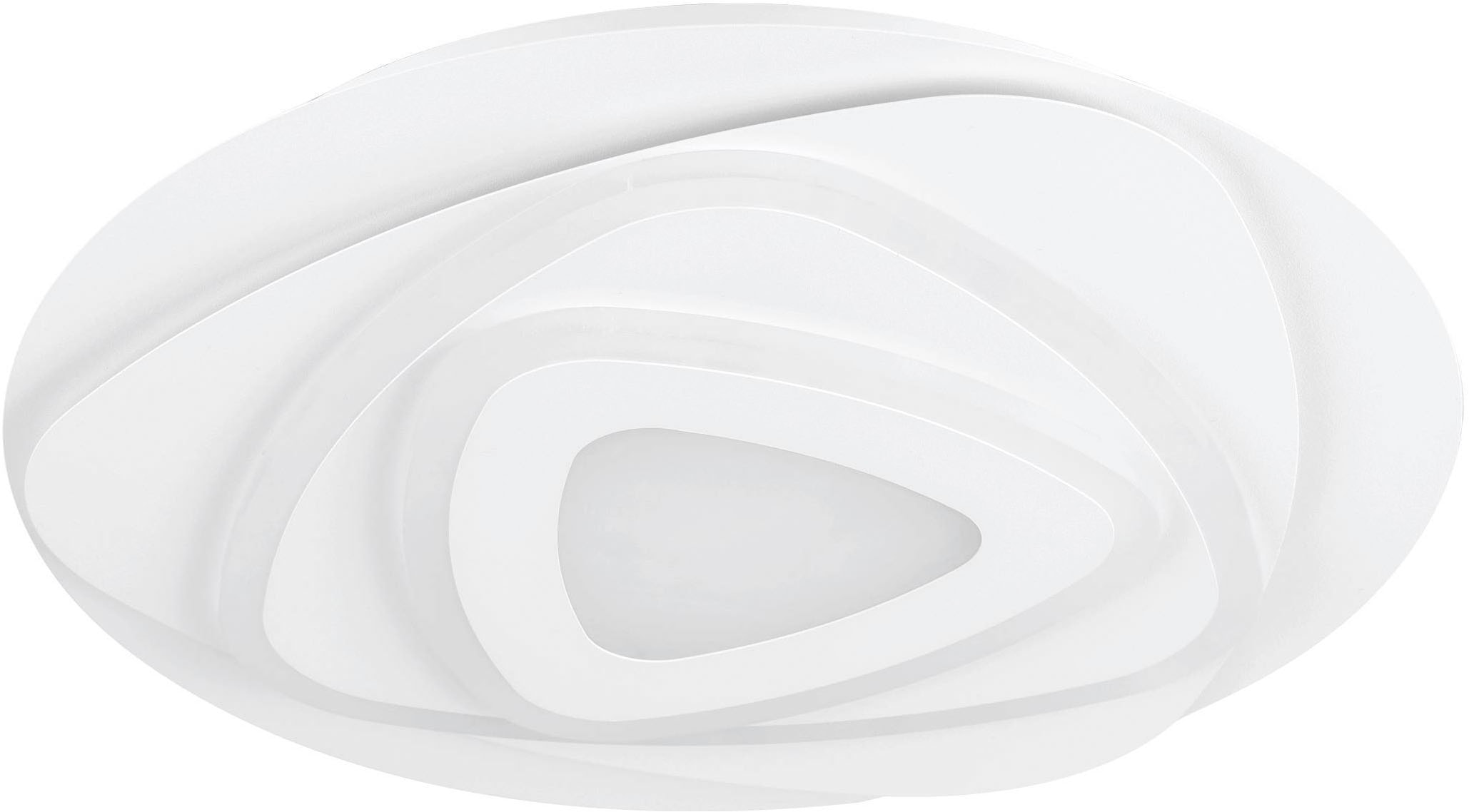 EGLO Deckenleuchte »Palagiano Deckenlampe, Deckenbeleuchtung aus Kunststoff günstig online kaufen