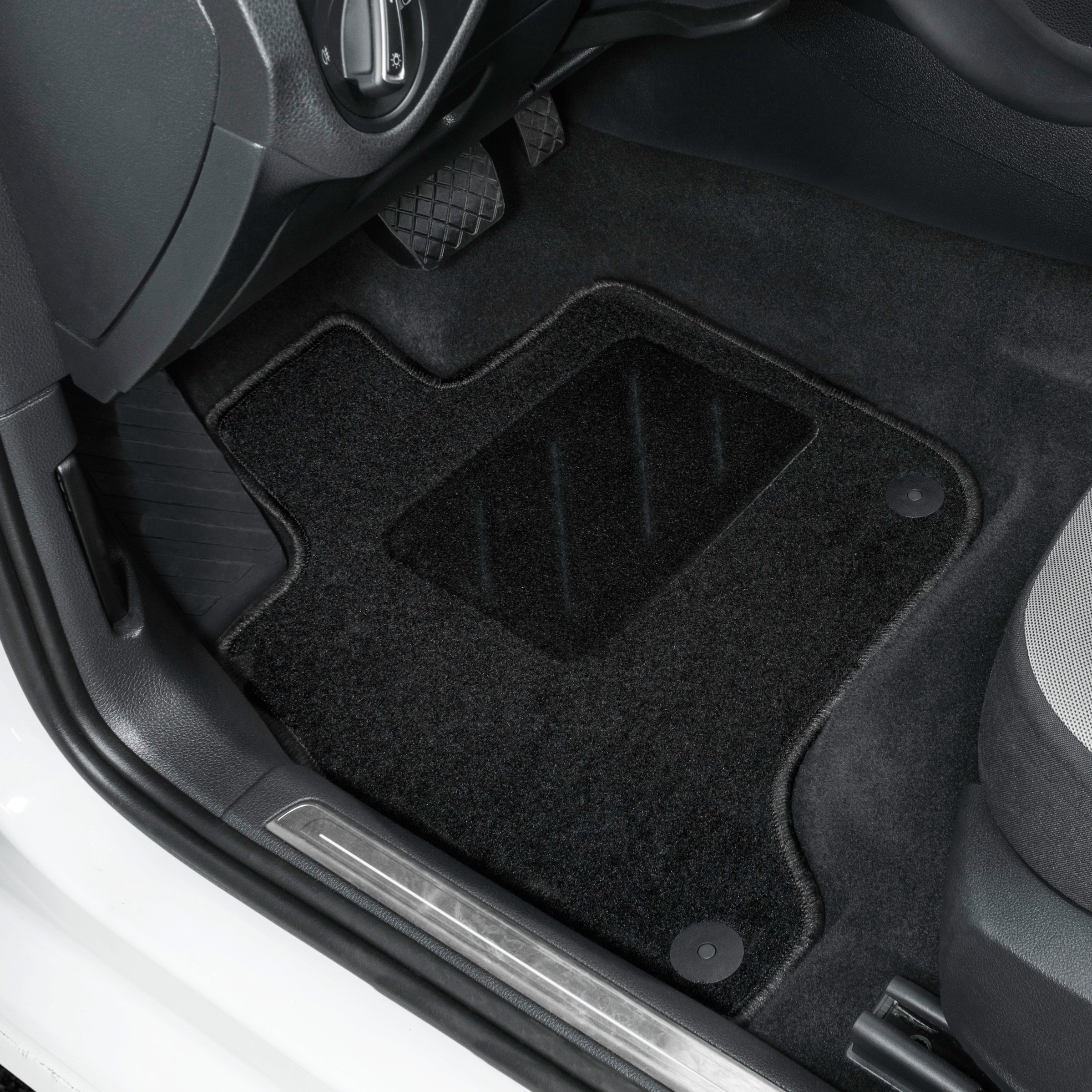 WALSER Passform-Fußmatten »Standard«, (4 St.), für Citroen C4 Grand Picasso  II 06/2013-Heute, 5-/7 Sitzer online kaufen
