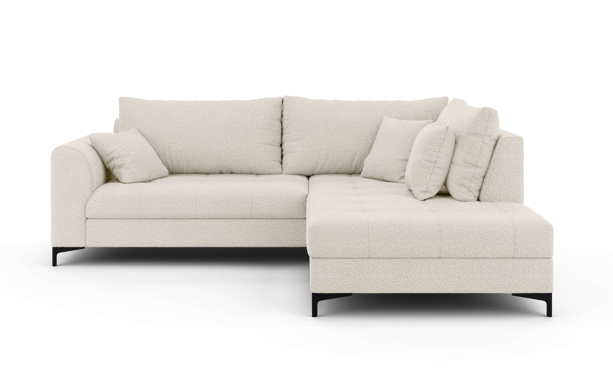 OTTO home Ecksofa »LEEVKE Design-Sofa mit Ottomane rechts/links bestellbar, günstig online kaufen
