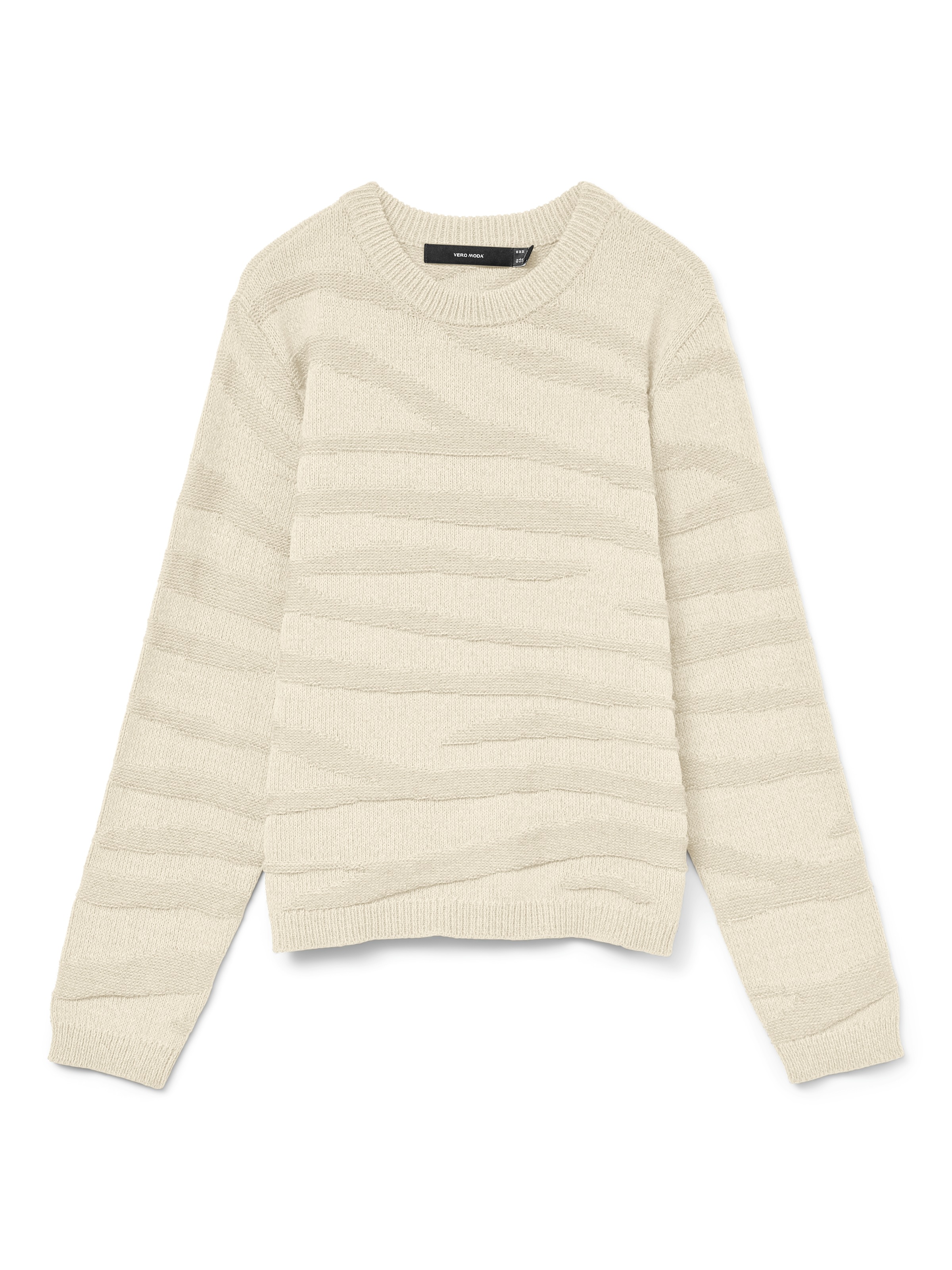 Vero Moda Strickpullover »VMMALOU LS O-NECK PULLOVER BOO«