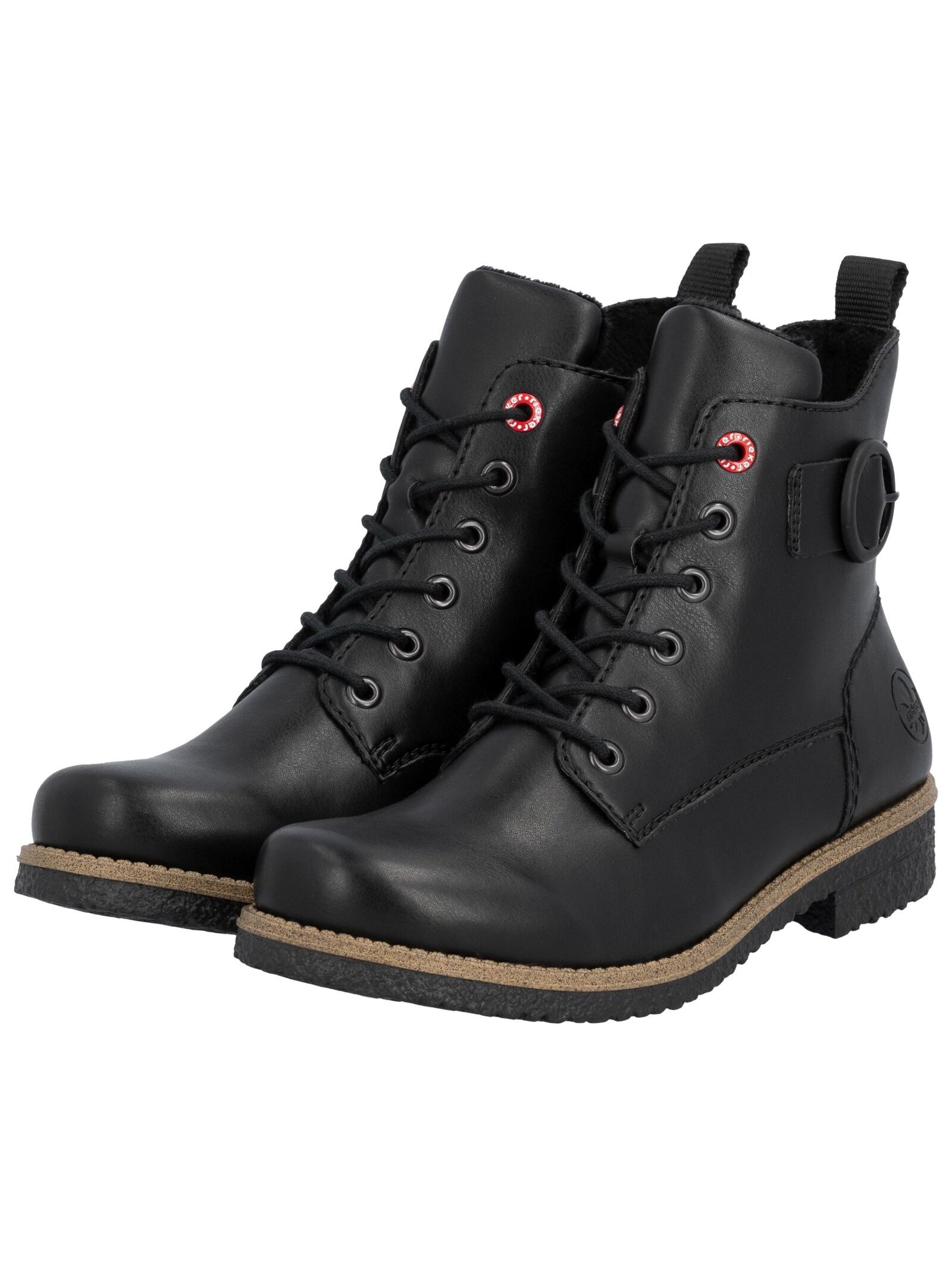 Rieker Schnürstiefelette »Rieker Stiefelette Lederimitat«