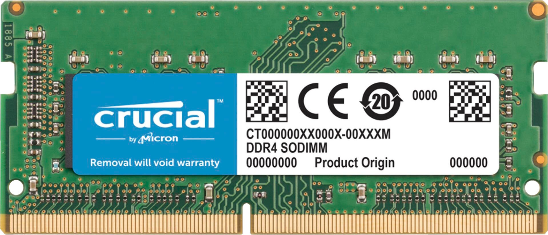 Crucial Laptop-Arbeitsspeicher »32GB DDR4 2666 MT/s CL19 PC4-21300 SODIMM 260pin for Mac« kaufen