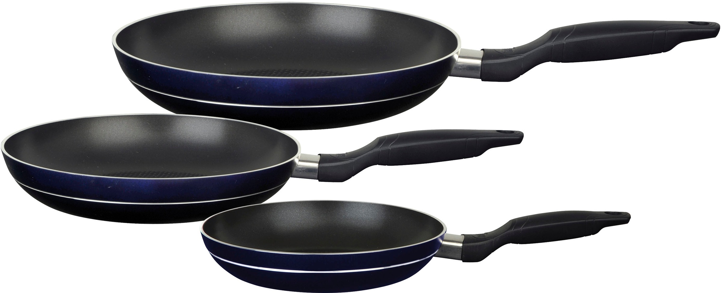 GSW Pfannen-Set »Temptura«, Aluminium, (Set, 3 tlg., 1x Pfanne 20cm, 24cm, günstig online kaufen
