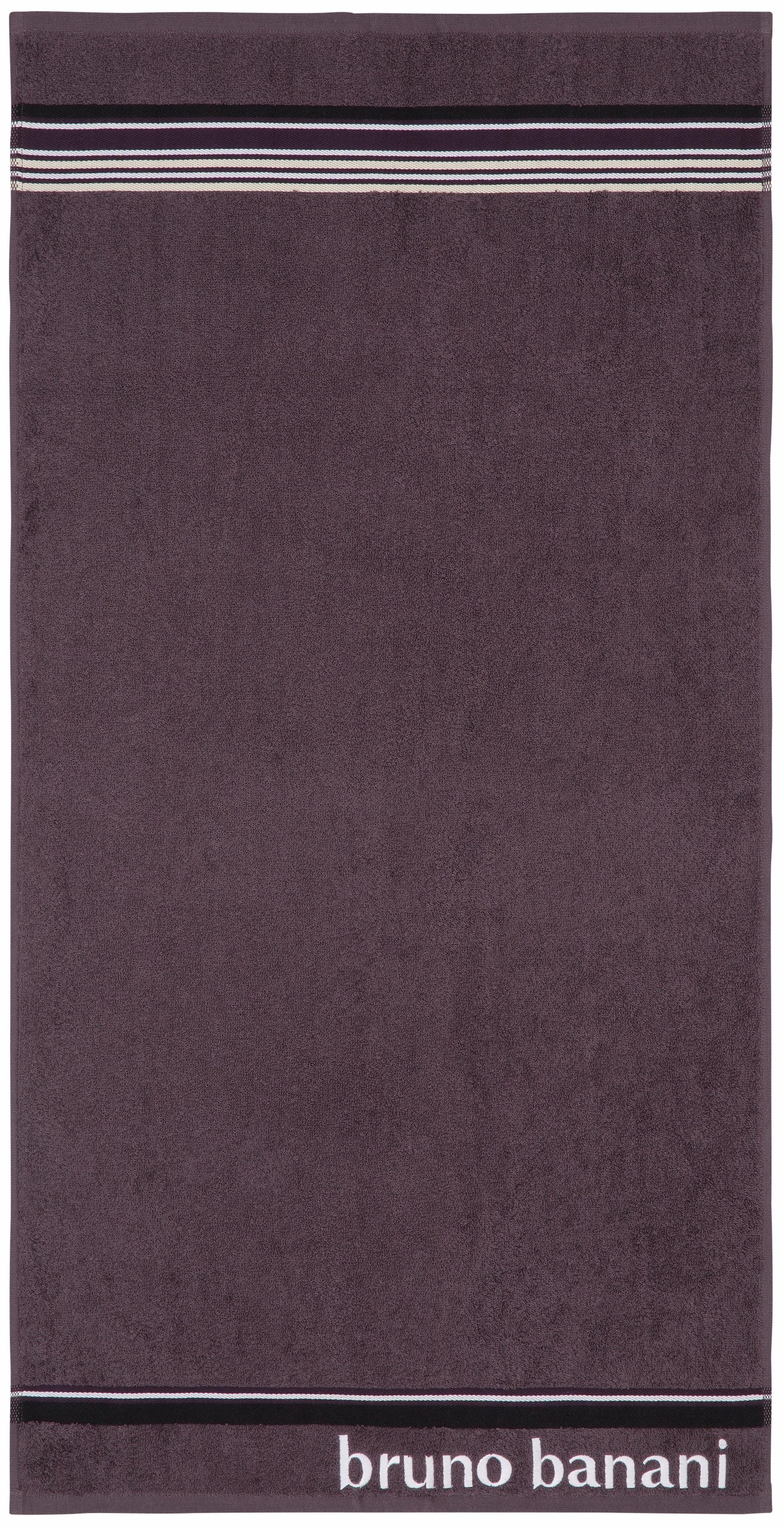 Bruno Banani Handtuch Set »Maja«, (Set, 7 St., 1 Duschtuch 70 x 140 cm-2 Ha günstig online kaufen