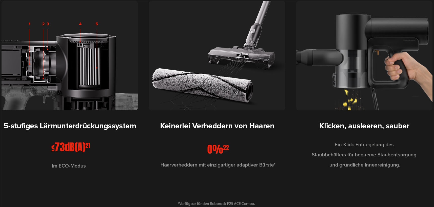 Roborock Nass-Trocken-Sauger »Morph Pro Mix F25 ACE Combo« Nass-Trocken-Akkusauger mit intelligenter Reinigungstechnologie