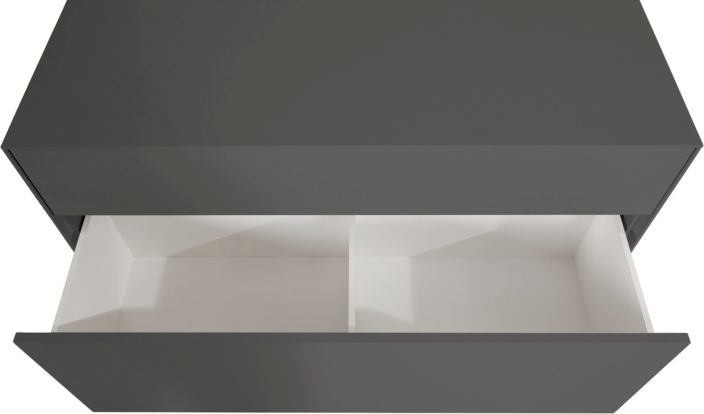 LeGer Home by Lena Gercke Lowboard »Essentials«, (3 St.), Breite: 336cm, MDF lackiert, Push-to-open-Funktion