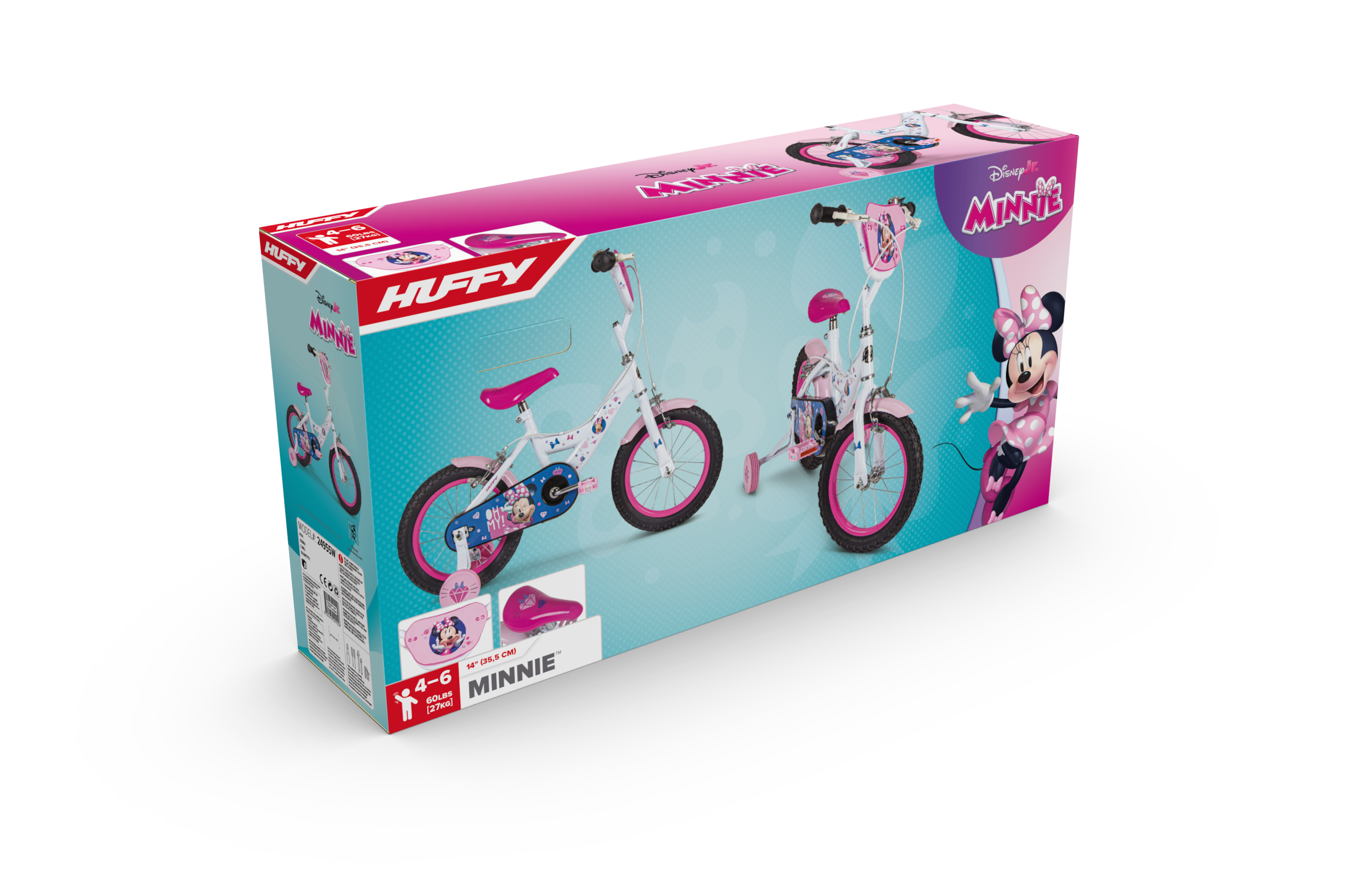 Huffy Kinderfahrrad »Huffy Disney Minnie 14-Zoll-Fahrrad«