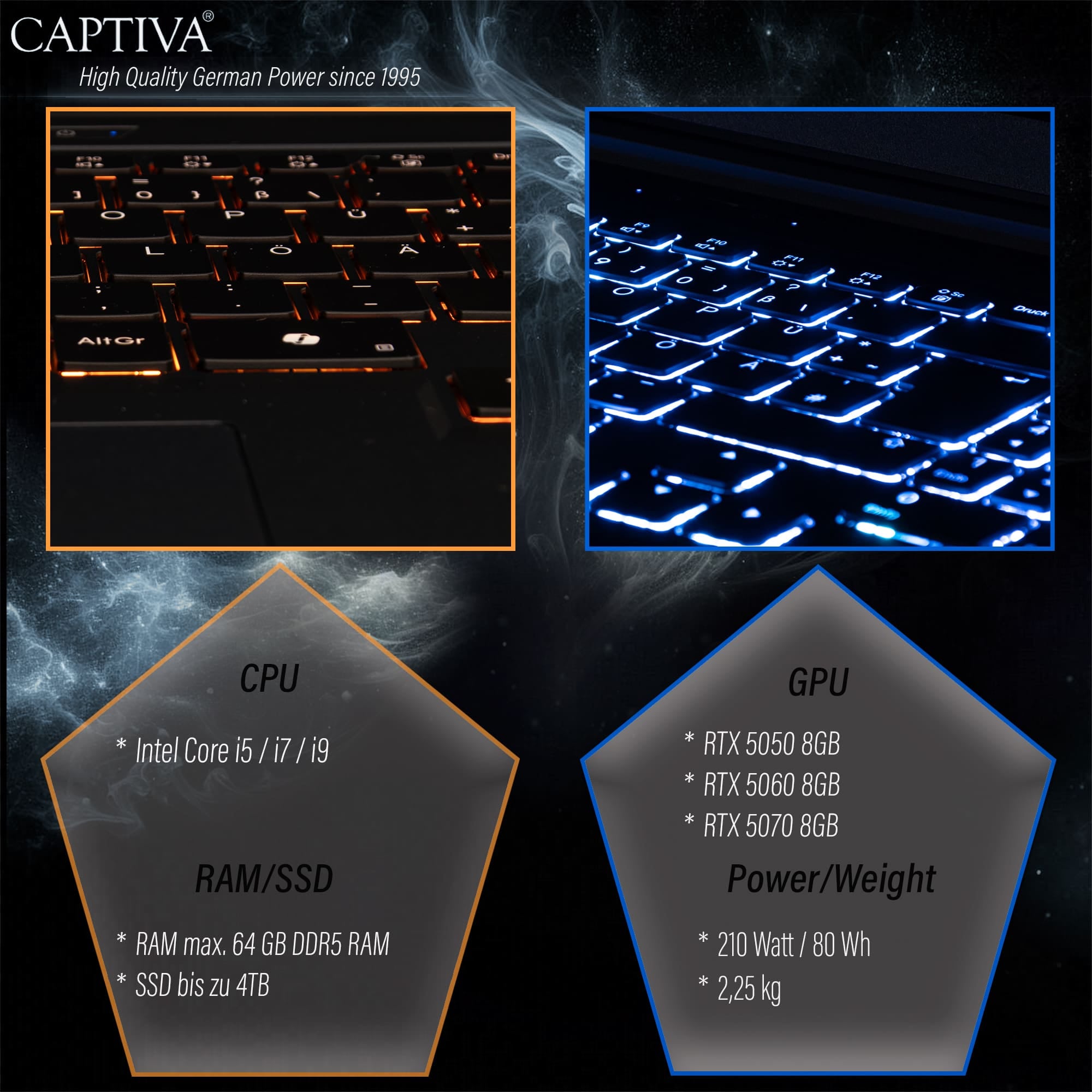 CAPTIVA Gaming-Notebook »Advanced Gaming I97-826CH«