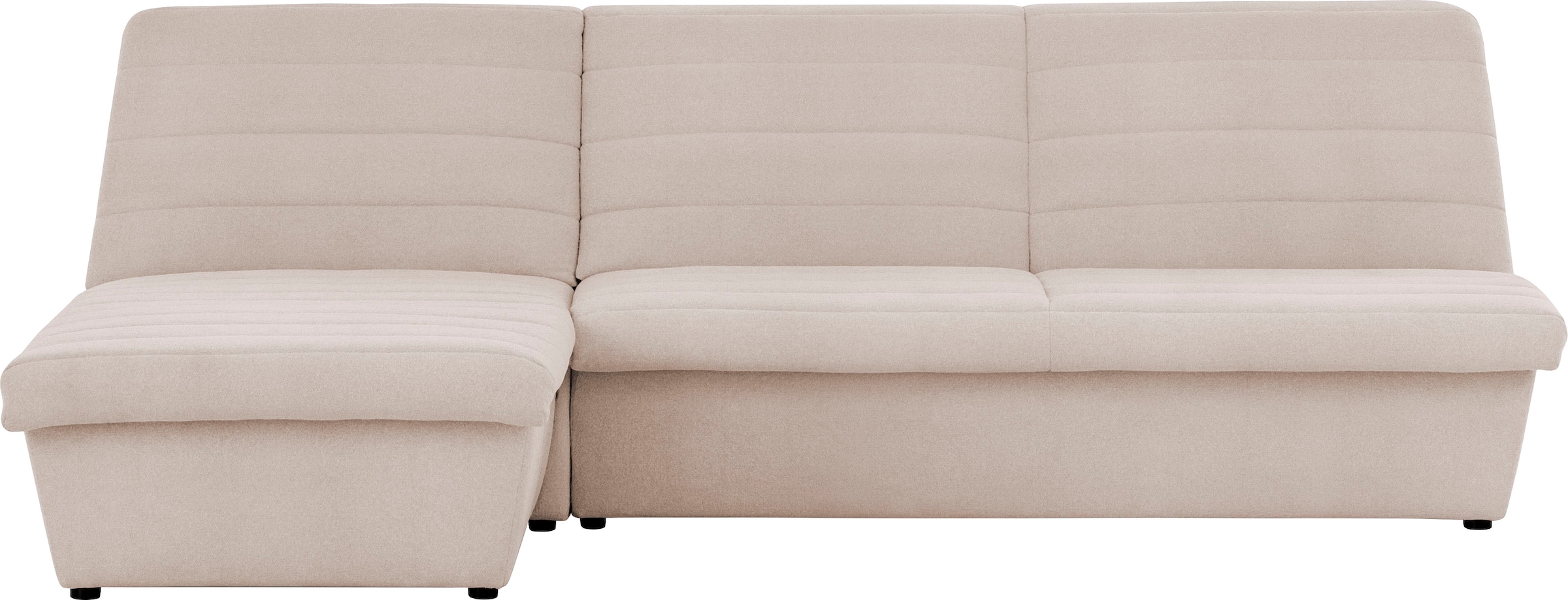LOOKS by Wolfgang Joop Ecksofa »LOOKS VIII L-Form«, Quersteppung, ohne Arml günstig online kaufen