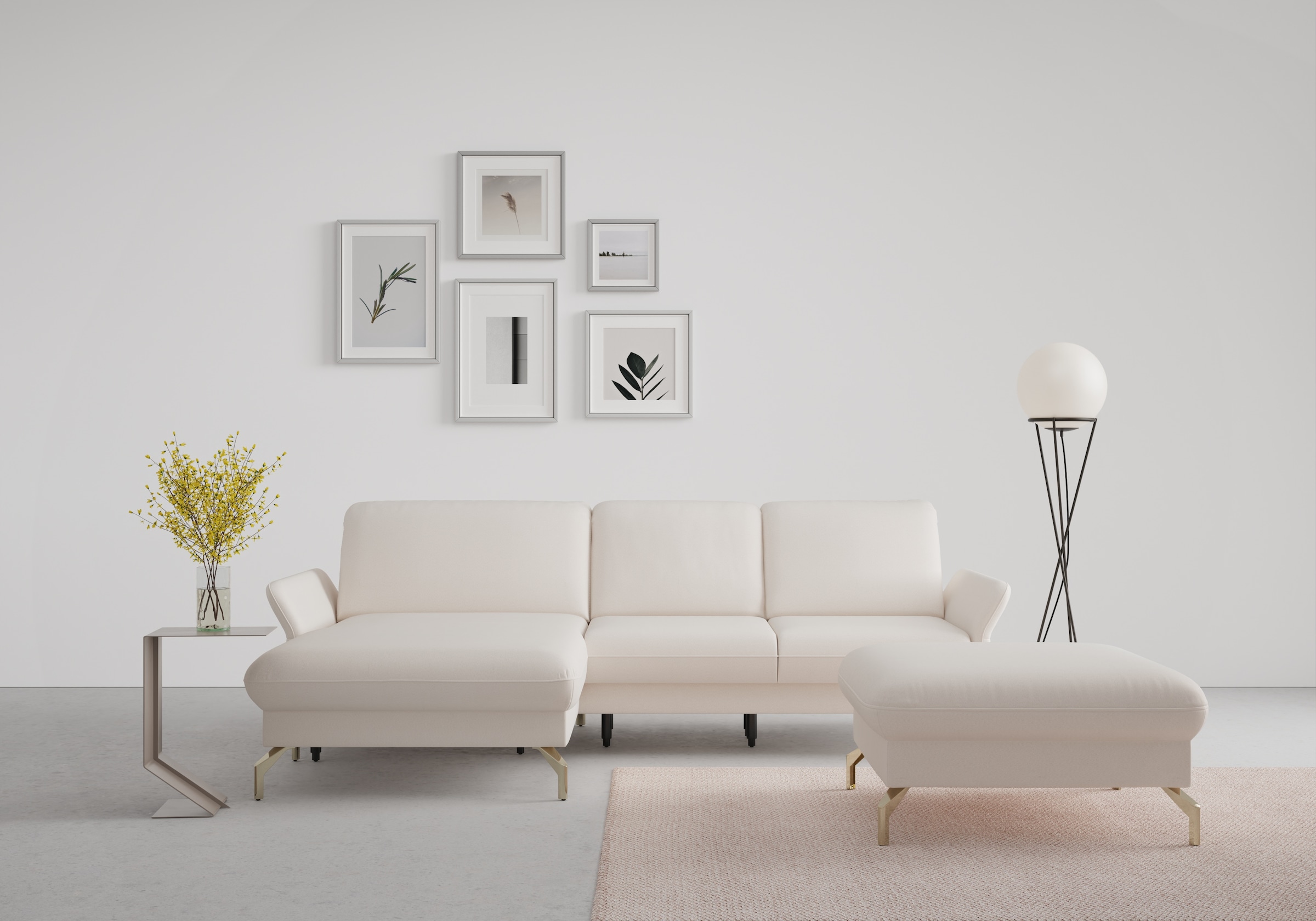 sit&more Ecksofa »Fashion L-Form«, wahlweise mit Kopfteilverstellung, Vorzi günstig online kaufen