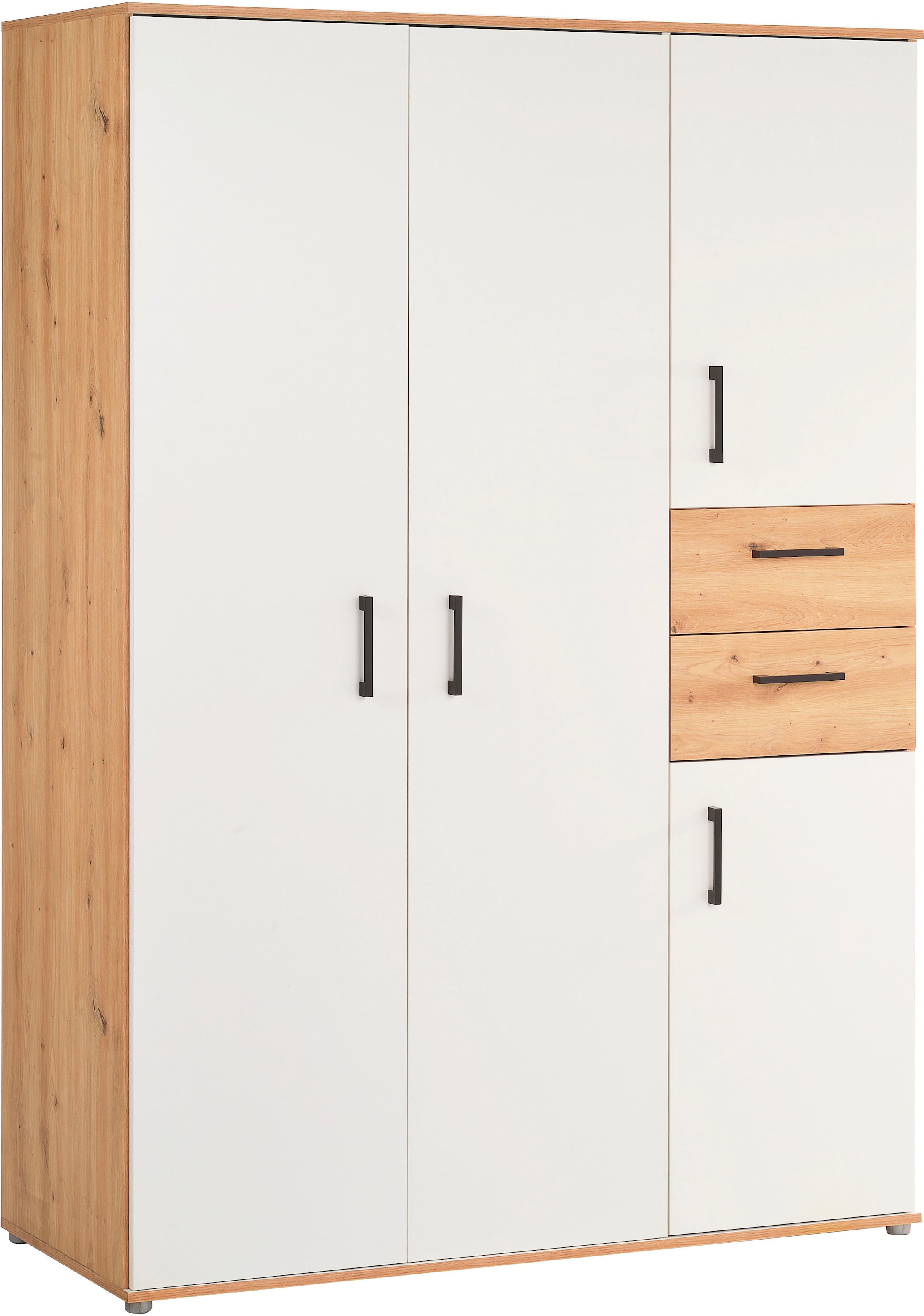 arthur berndt Jugendzimmer-Set »Jugendzimmer-Set »Bente« 3-teilig« 3 tlg. Artisan Oak Nb/Weiß