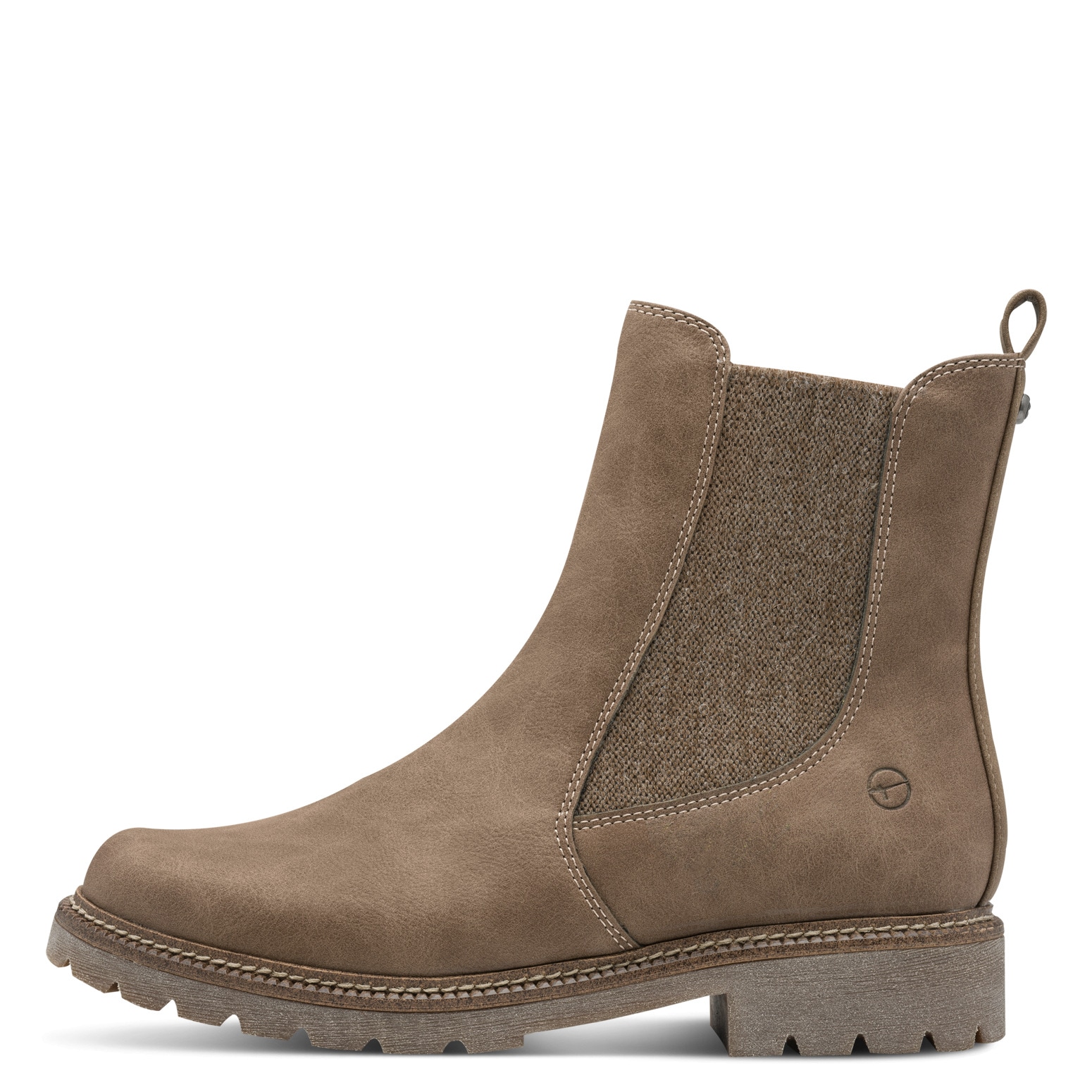 Tamaris Chelseaboots, Businessschuh, Schlupfschuh, Stiefelette mit Stretcheinsätzen