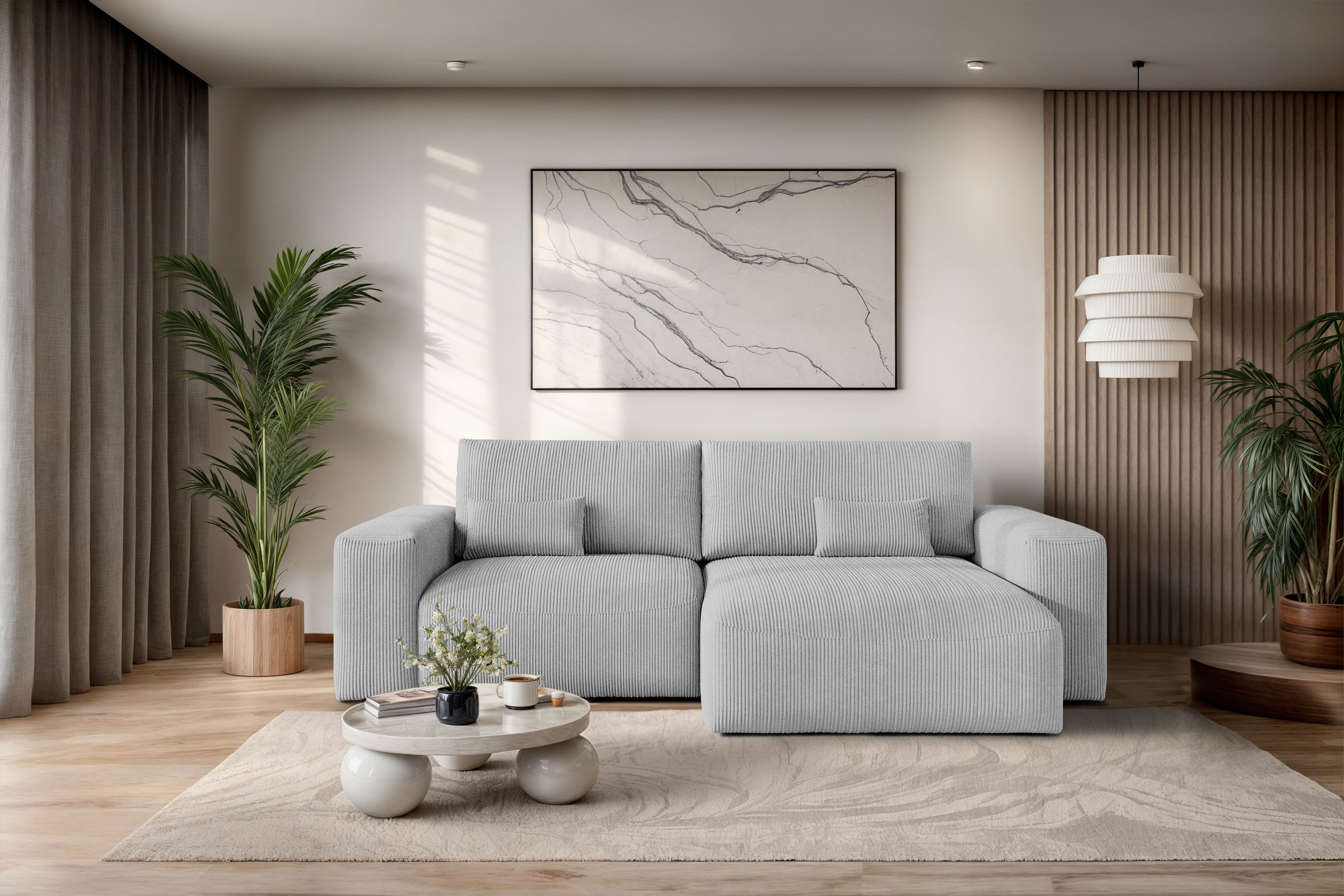 OTTO home Ecksofa »MATTS Schlafsofa mit Bettkasten, Maße B/T/H: 265/159/89 günstig online kaufen